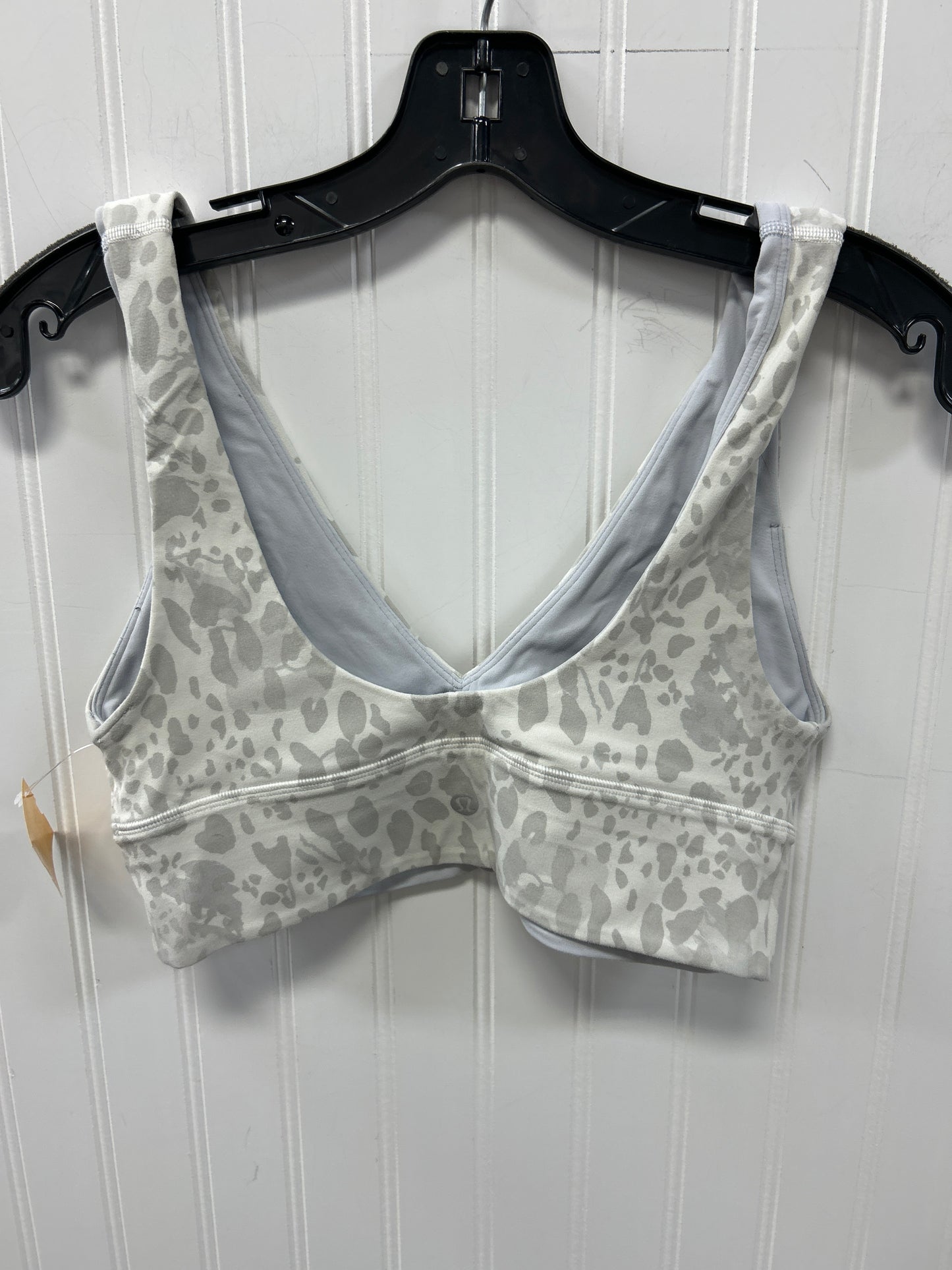 Athletic Bra By Lululemon In Animal Print, Size:8
