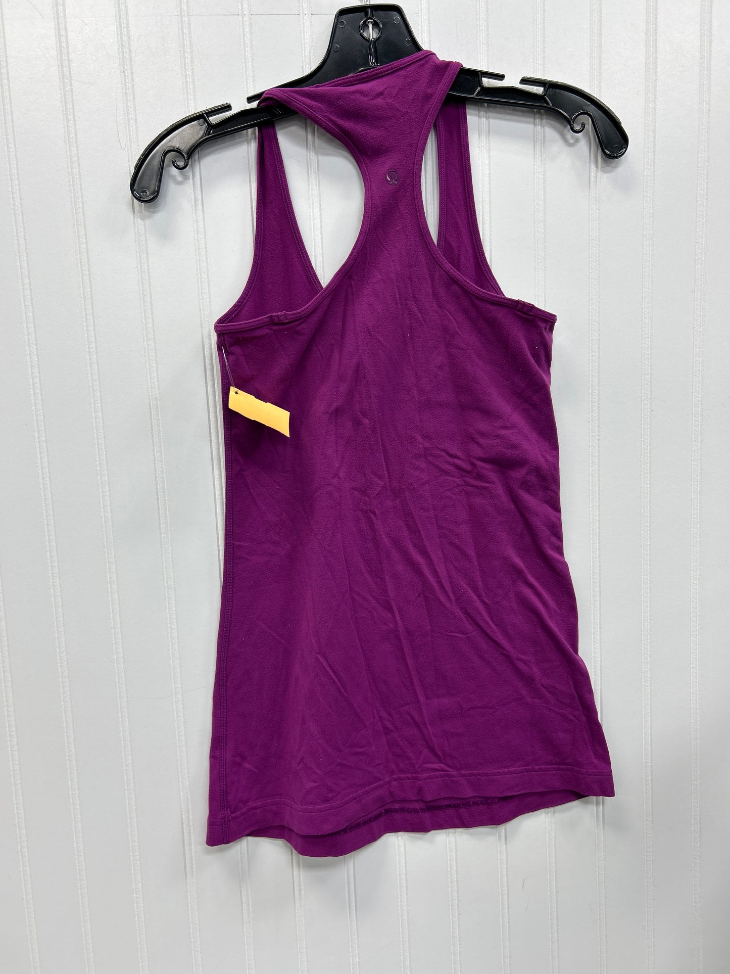Athletic Tank Top By Lululemon In Purple, Size:S