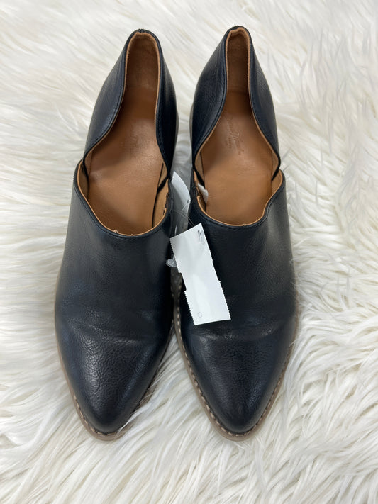 Boots Ankle Heels By Universal Thread In Black, Size:8