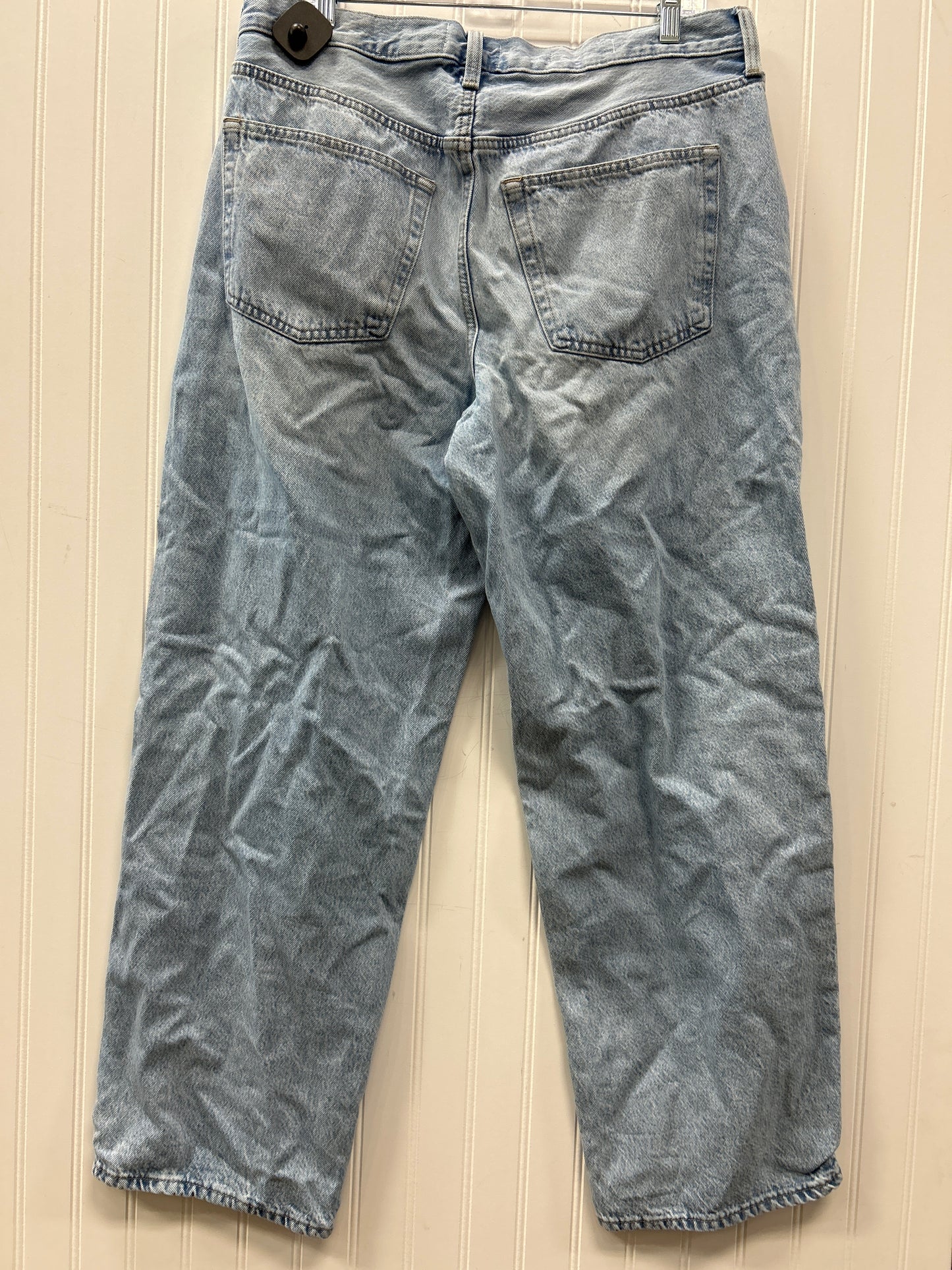 Jeans Wide Leg By Universal Thread In Blue Denim, Size:12