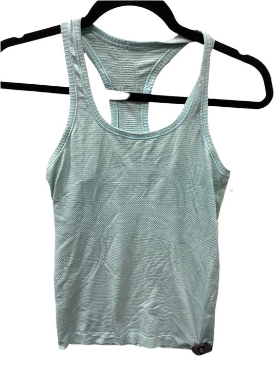 Athletic Tank Top By Lululemon In Blue, Size:6