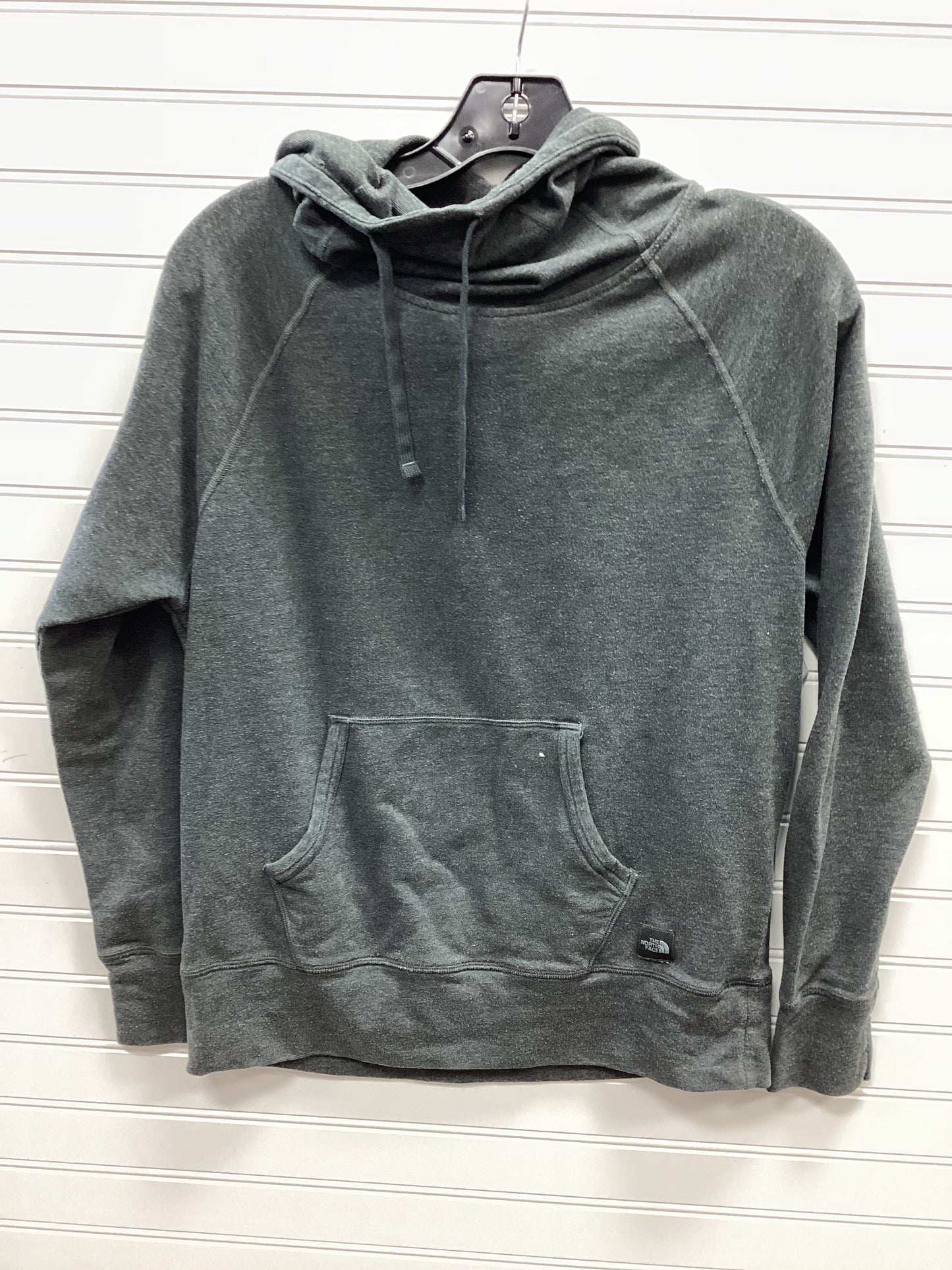 Athletic Top Ls Collar By The North Face In Grey, Size:S