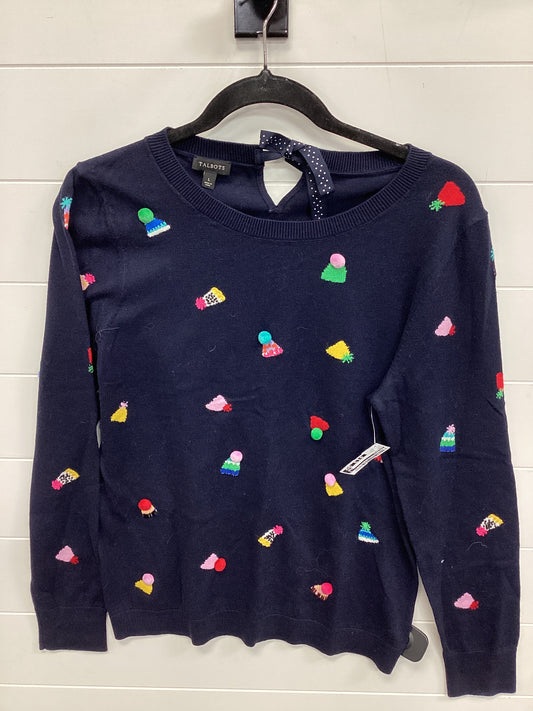 Top Ls By Talbots In Navy, Size:L