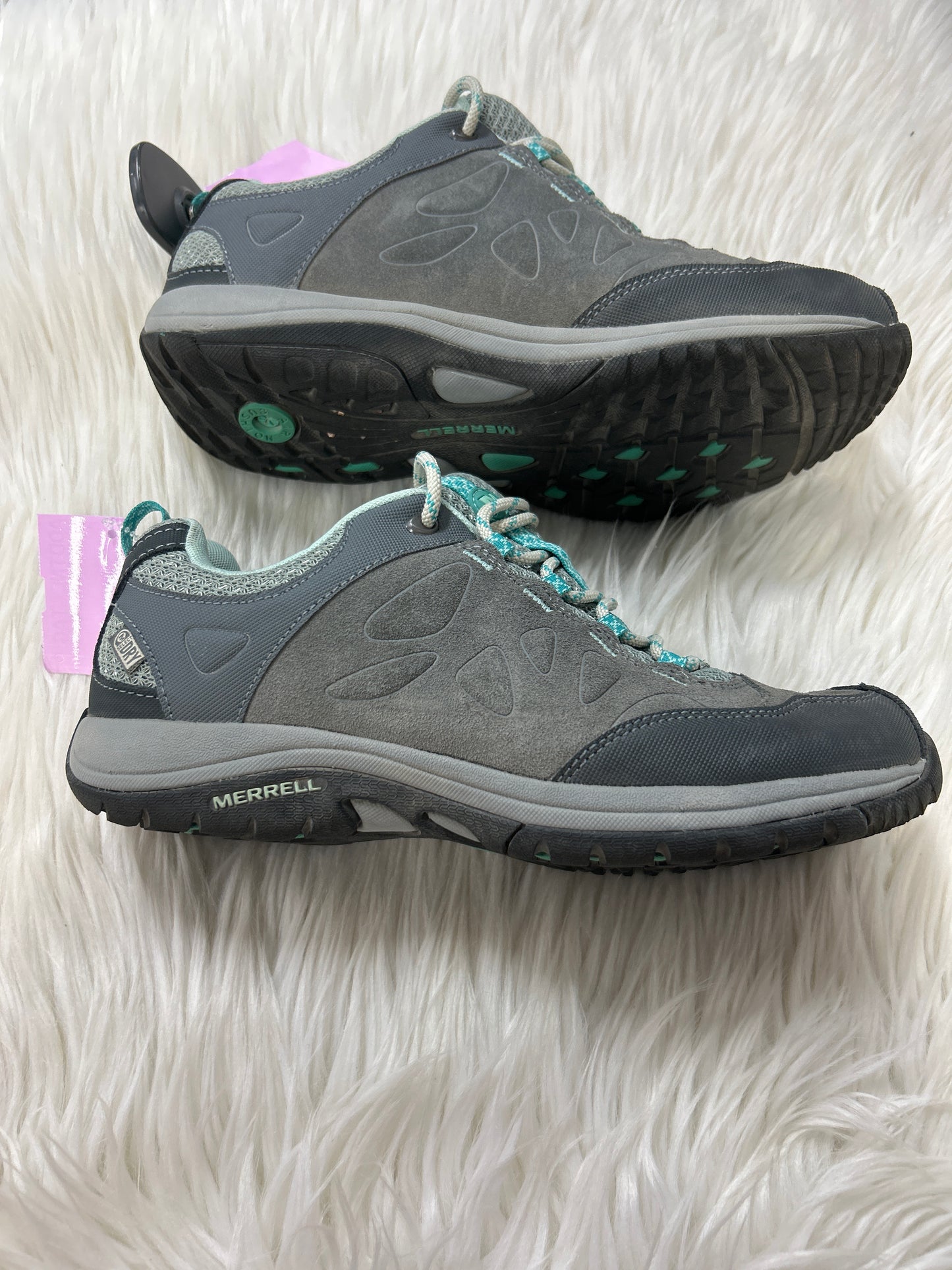 Shoes Hiking By Merrell In Grey, Size:8.5