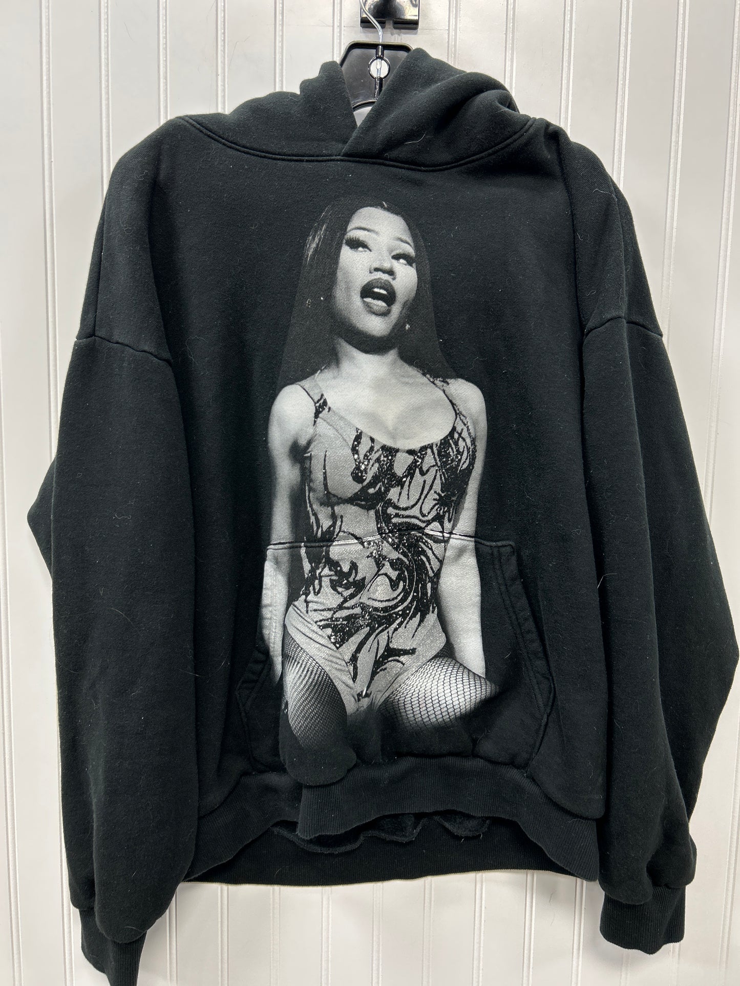 Sweatshirt Hoodie By Cmc In Black, Size:L