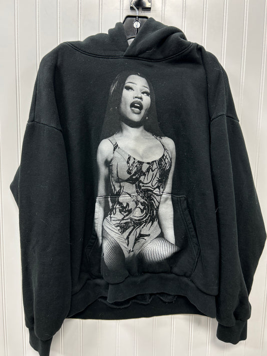 Sweatshirt Hoodie By Cmc In Black, Size:L