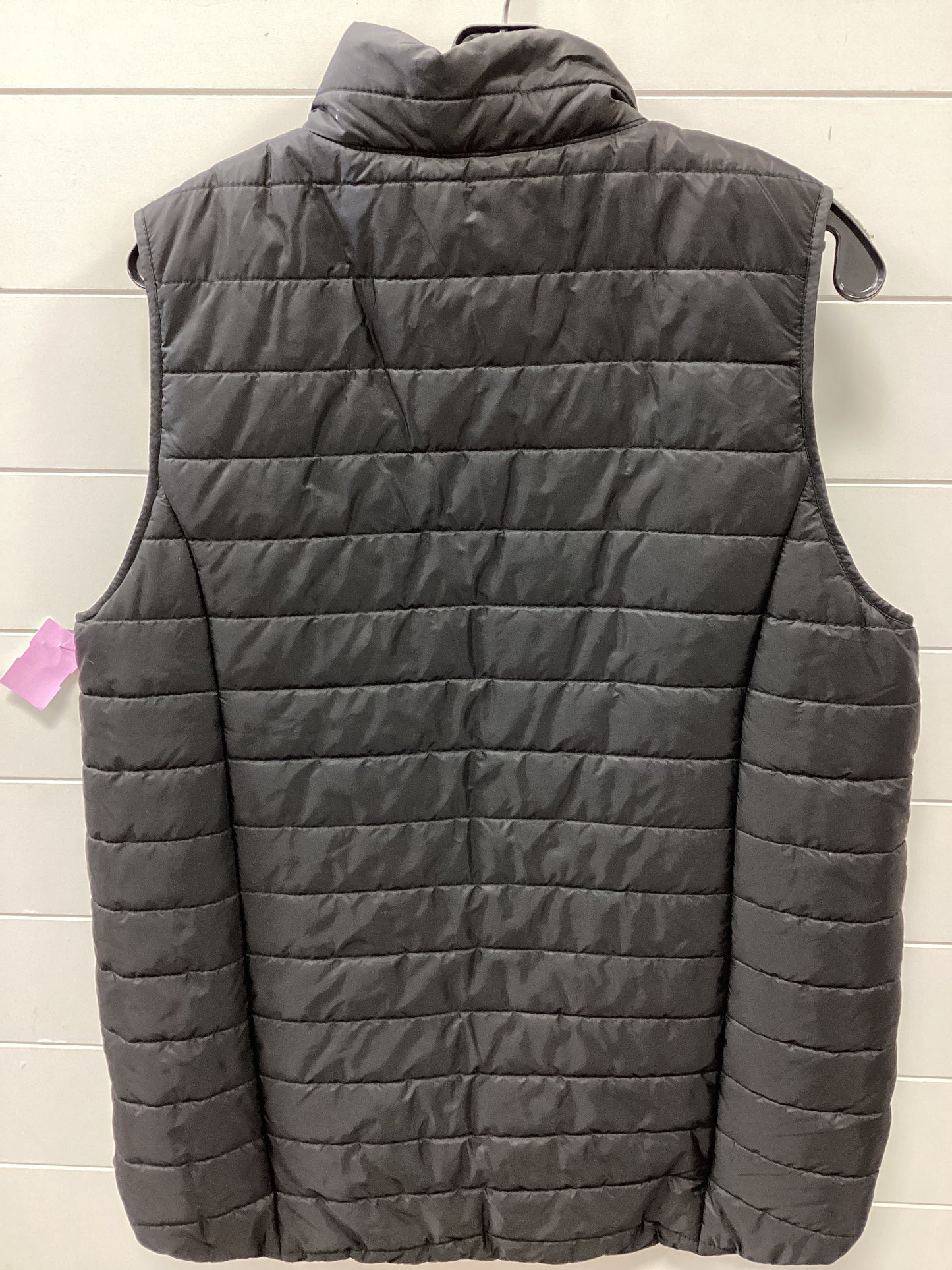 Vest Puffer & Quilted By Chicsoul In Black, Size:1X