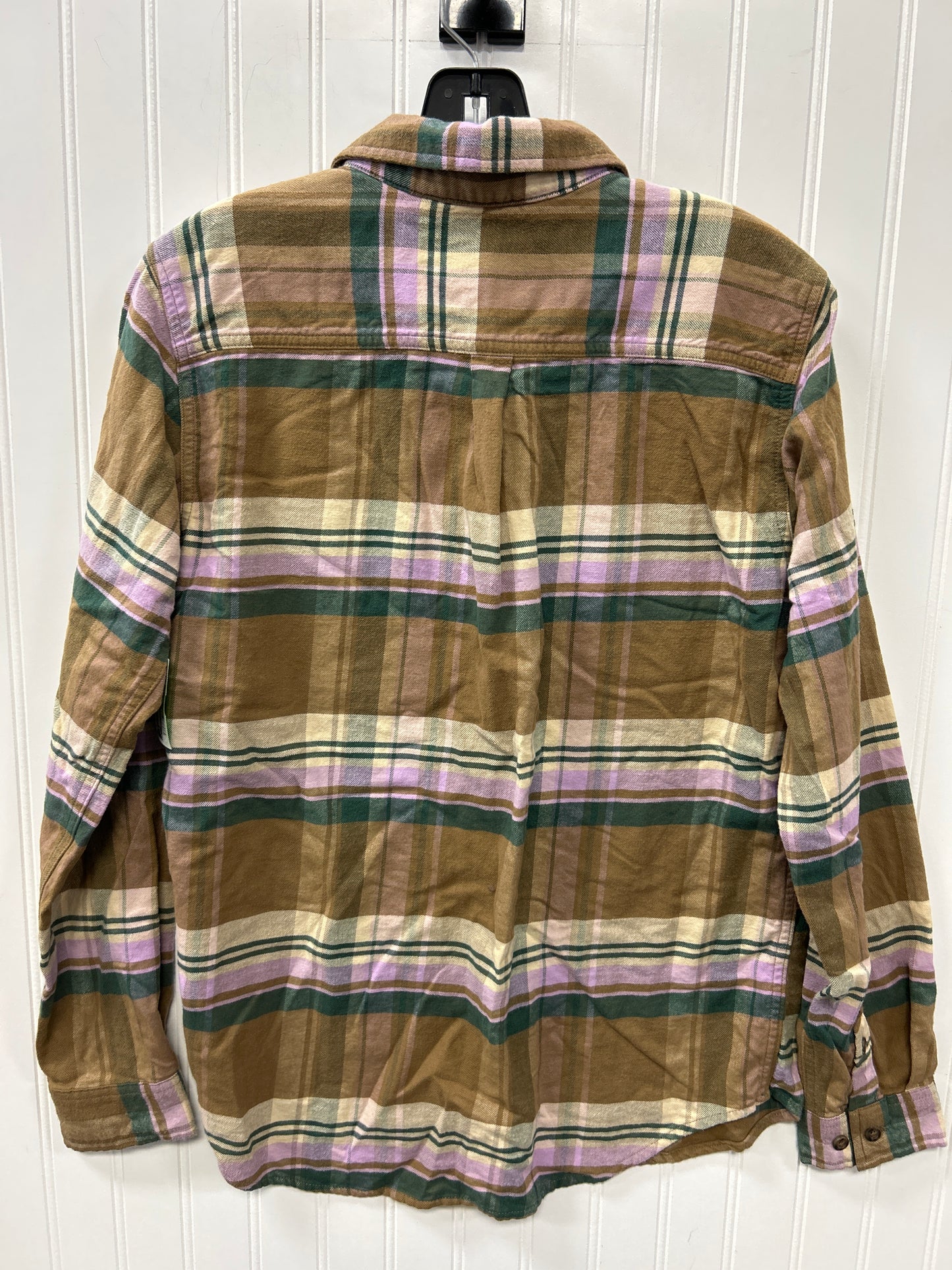 Blouse Ls By Carhartt In Tan, Size:S