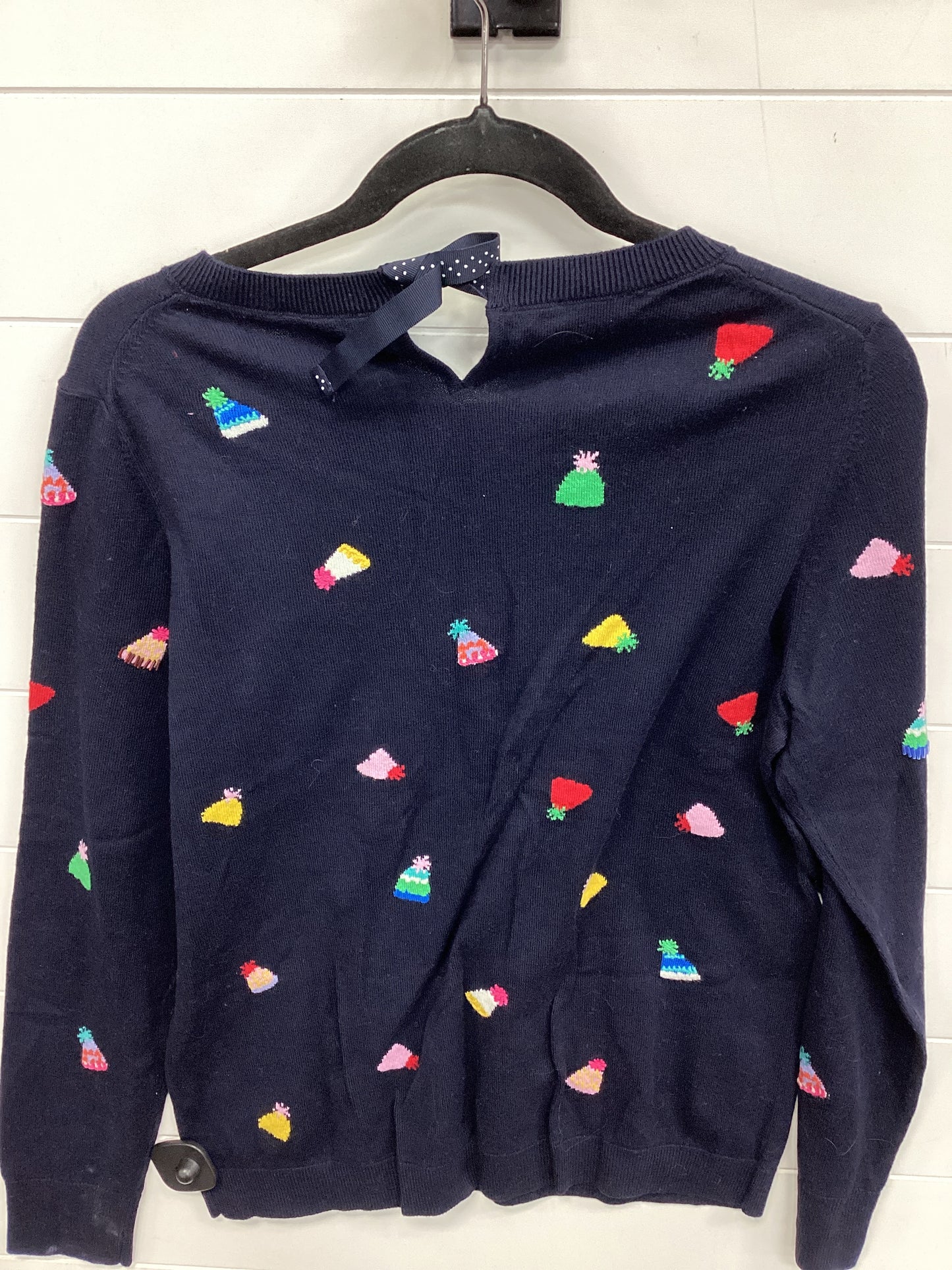 Top Ls By Talbots In Navy, Size:L