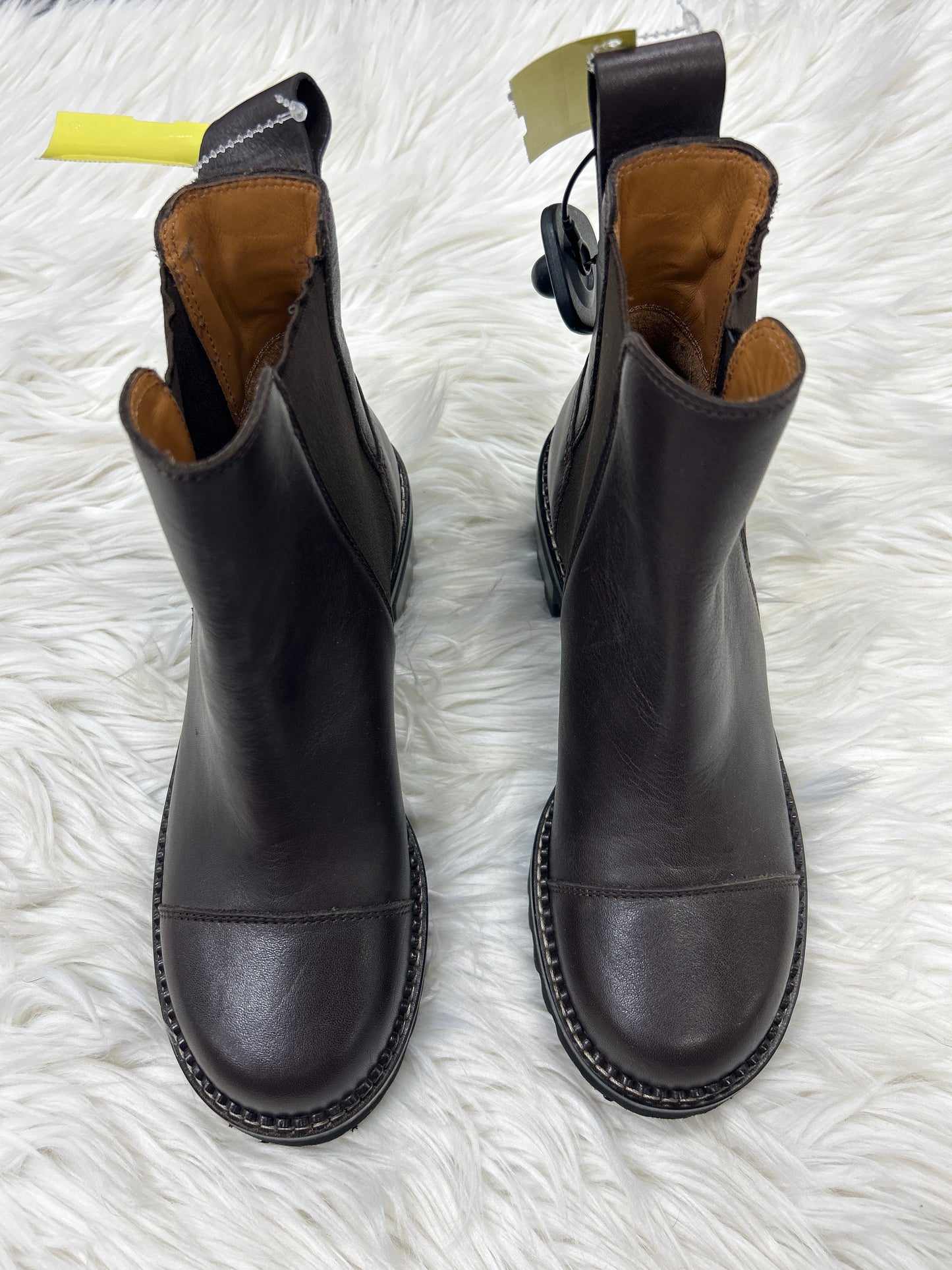 Boots Designer By See By Chloe In Brown, Size:6