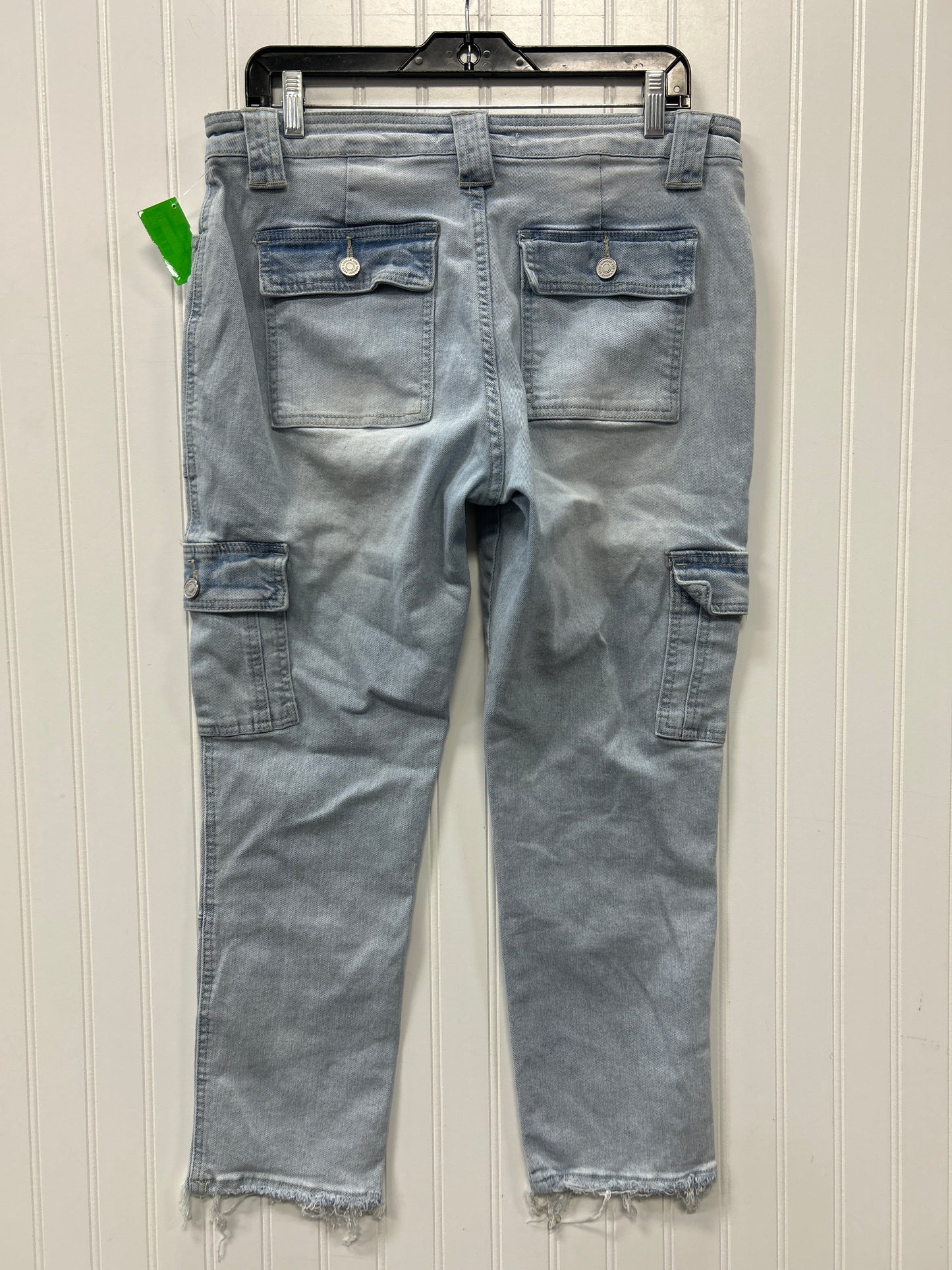 Jeans Straight By Kancan In Blue Denim, Size:6