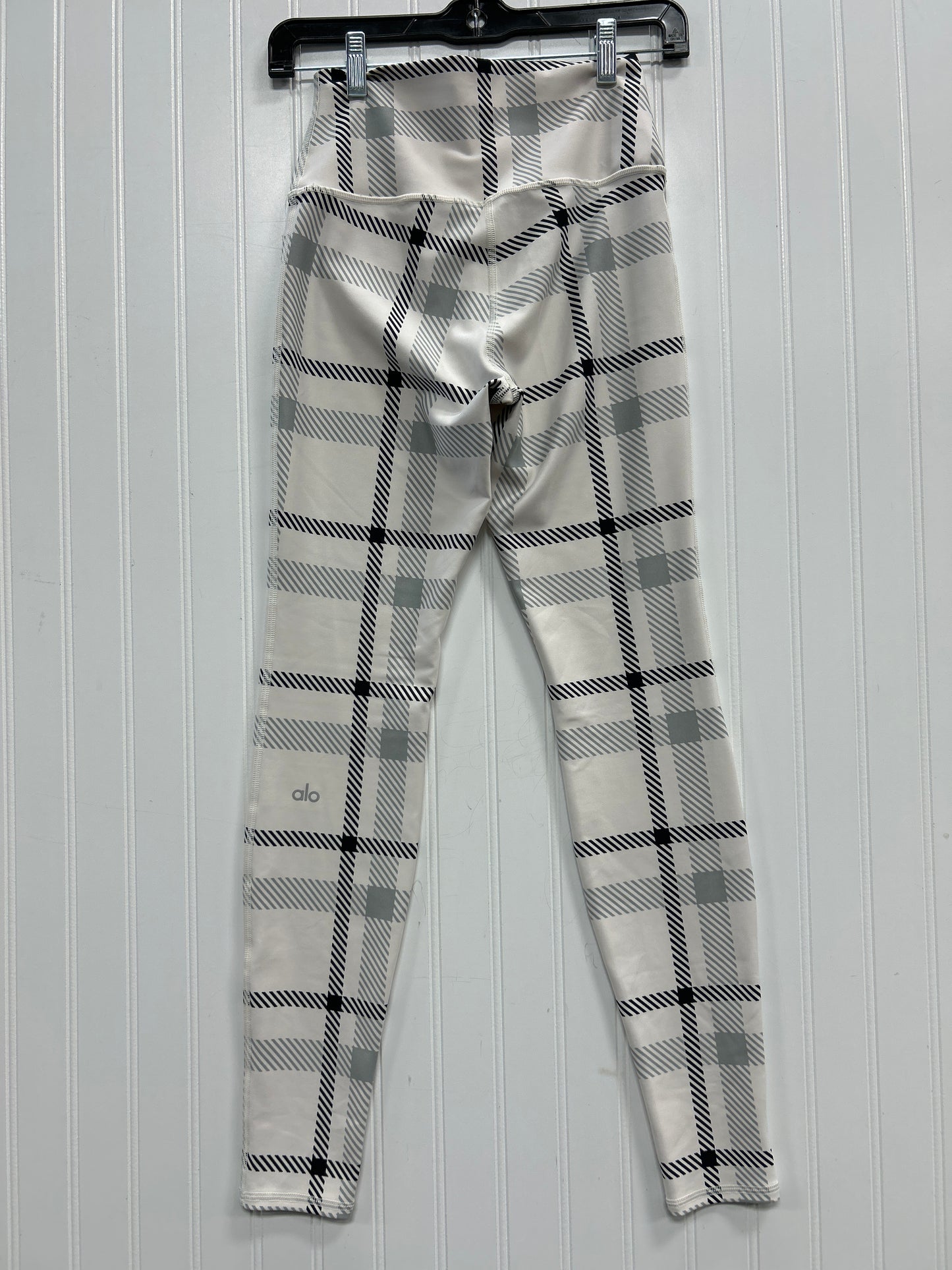 Athletic Leggings By Alo In White, Size:M