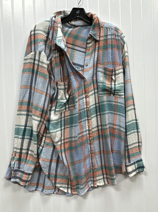 Top Ls By Pilcro In Multi, Size:Xl