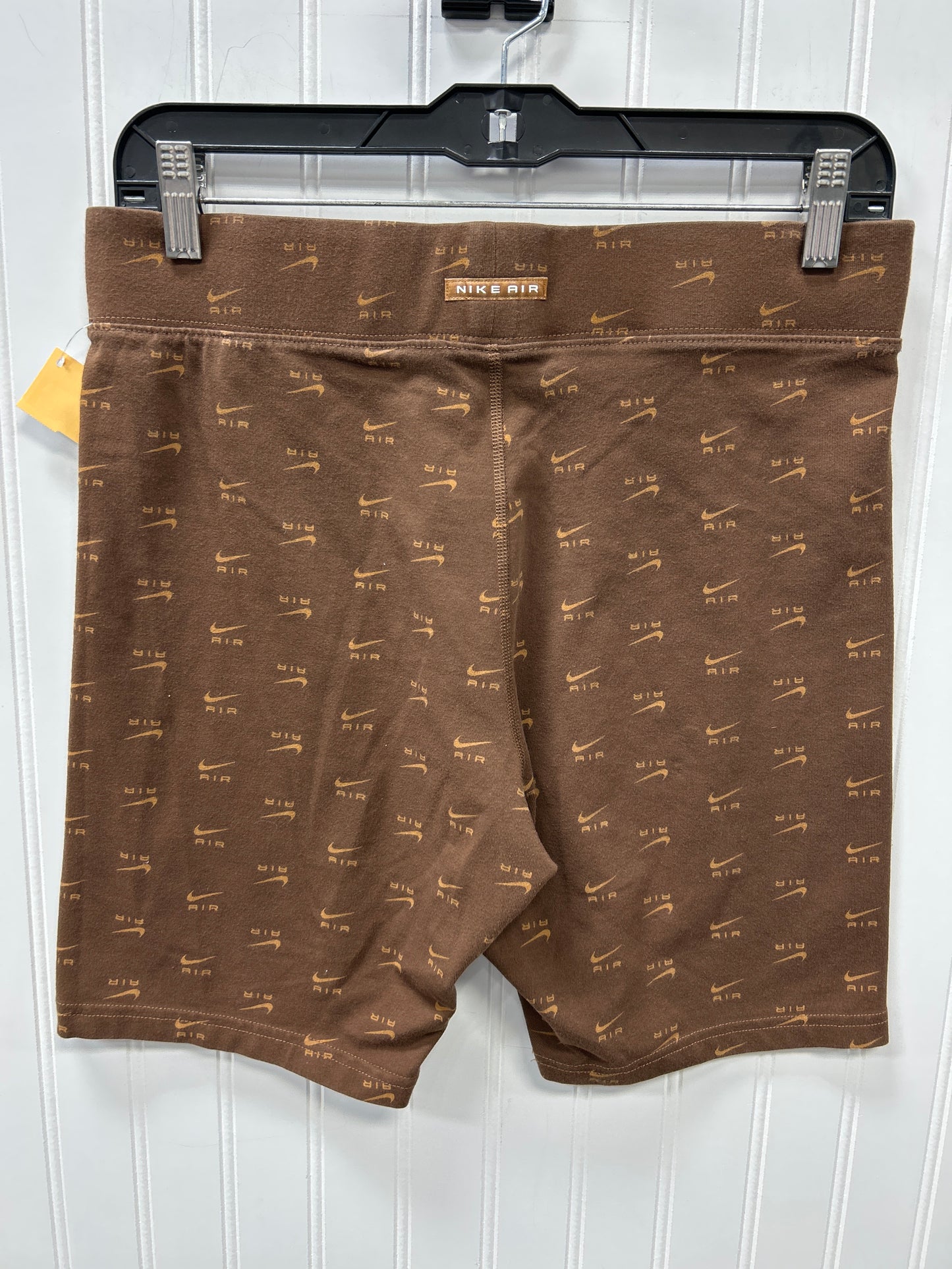 Athletic Shorts By Nike Apparel In Brown, Size:L