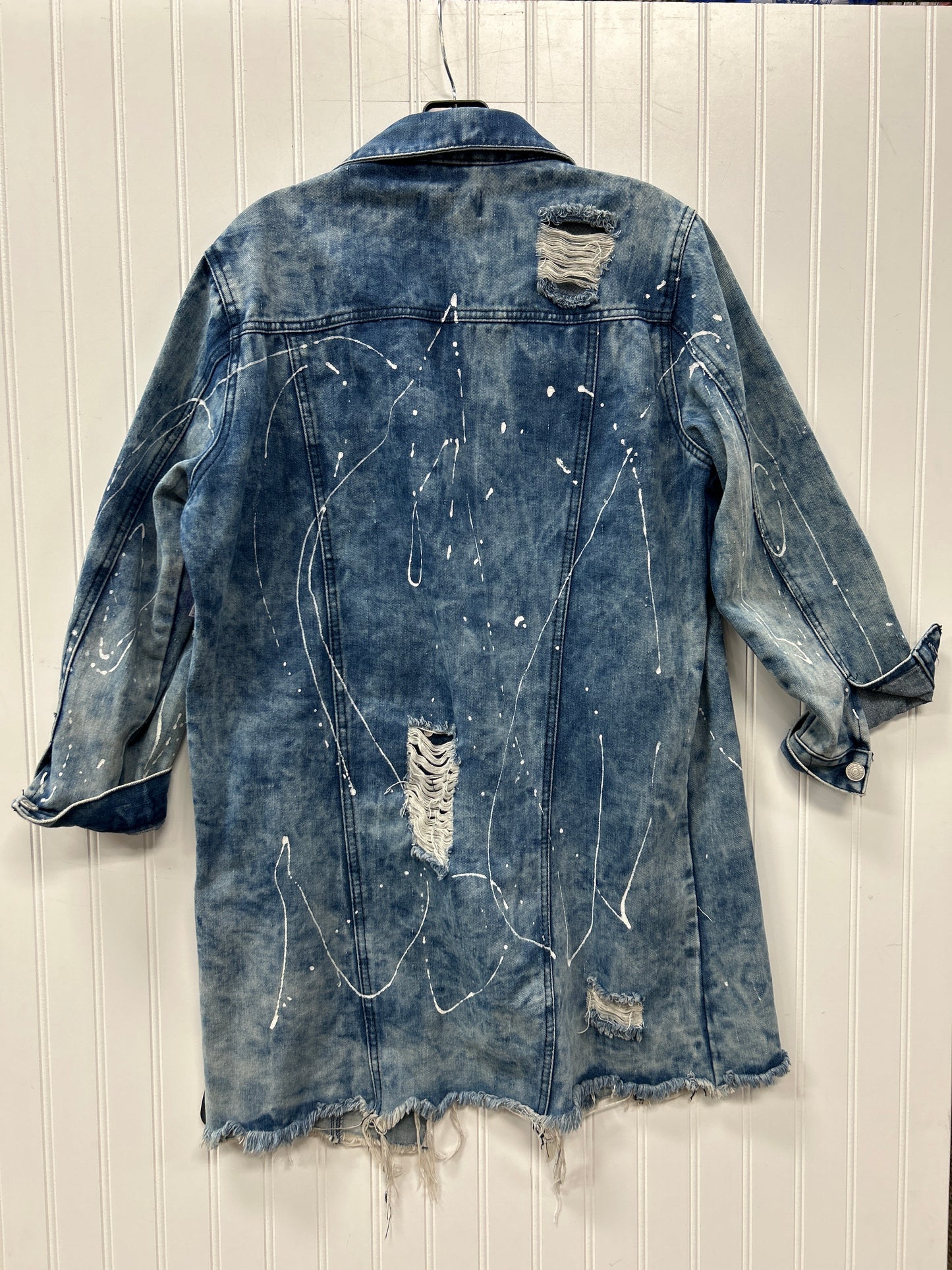 Jacket Denim By Cmc In Blue Denim, Size:M