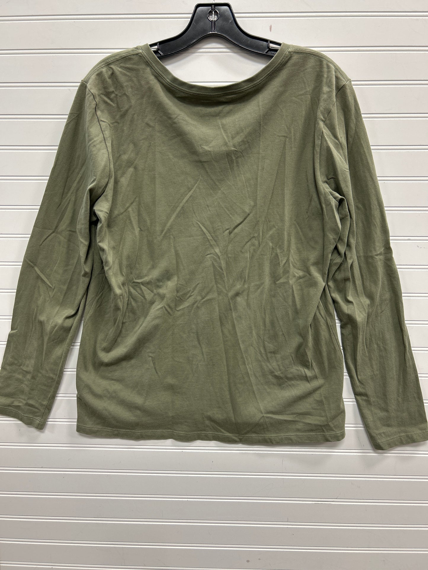 Top Ls By Life Is Good In Green, Size:L