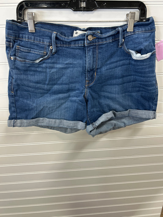 Shorts By Levis In Blue Denim, Size:10