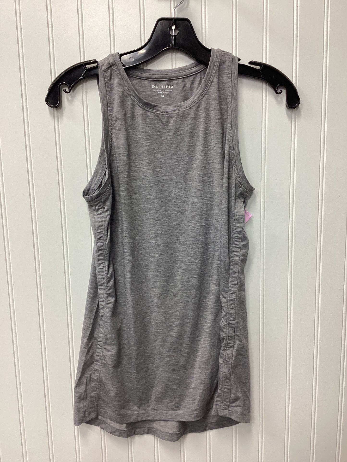 Athletic Tank Top By Athleta In Grey, Size:Xs