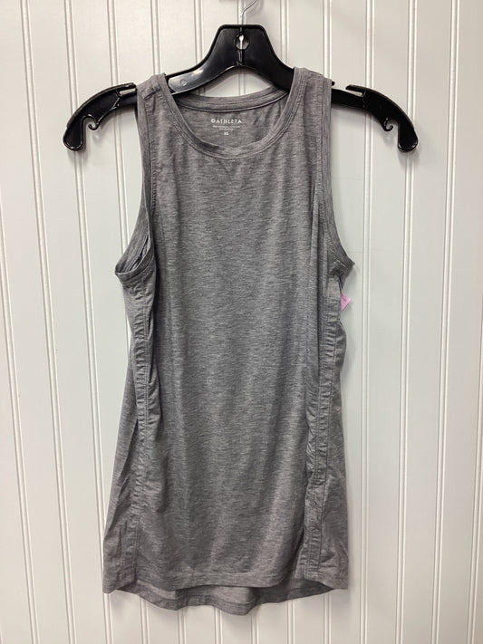 Athletic Tank Top By Athleta In Grey, Size:Xs