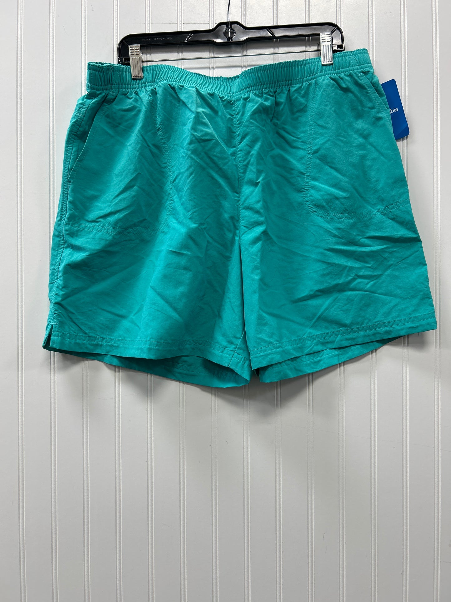 Athletic Shorts By Columbia In Green, Size:1X NWT