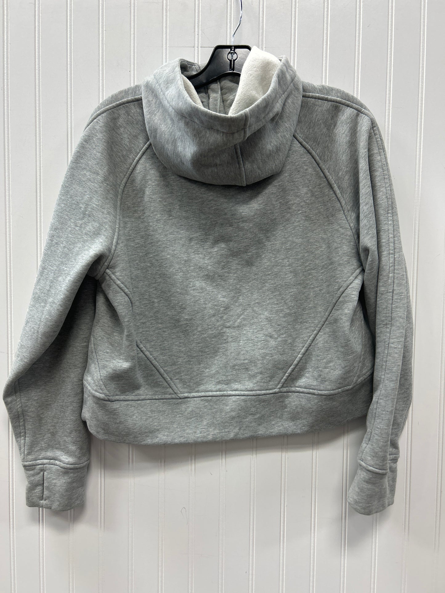 Athletic Fleece By Clothes Mentor In Grey, Size:M