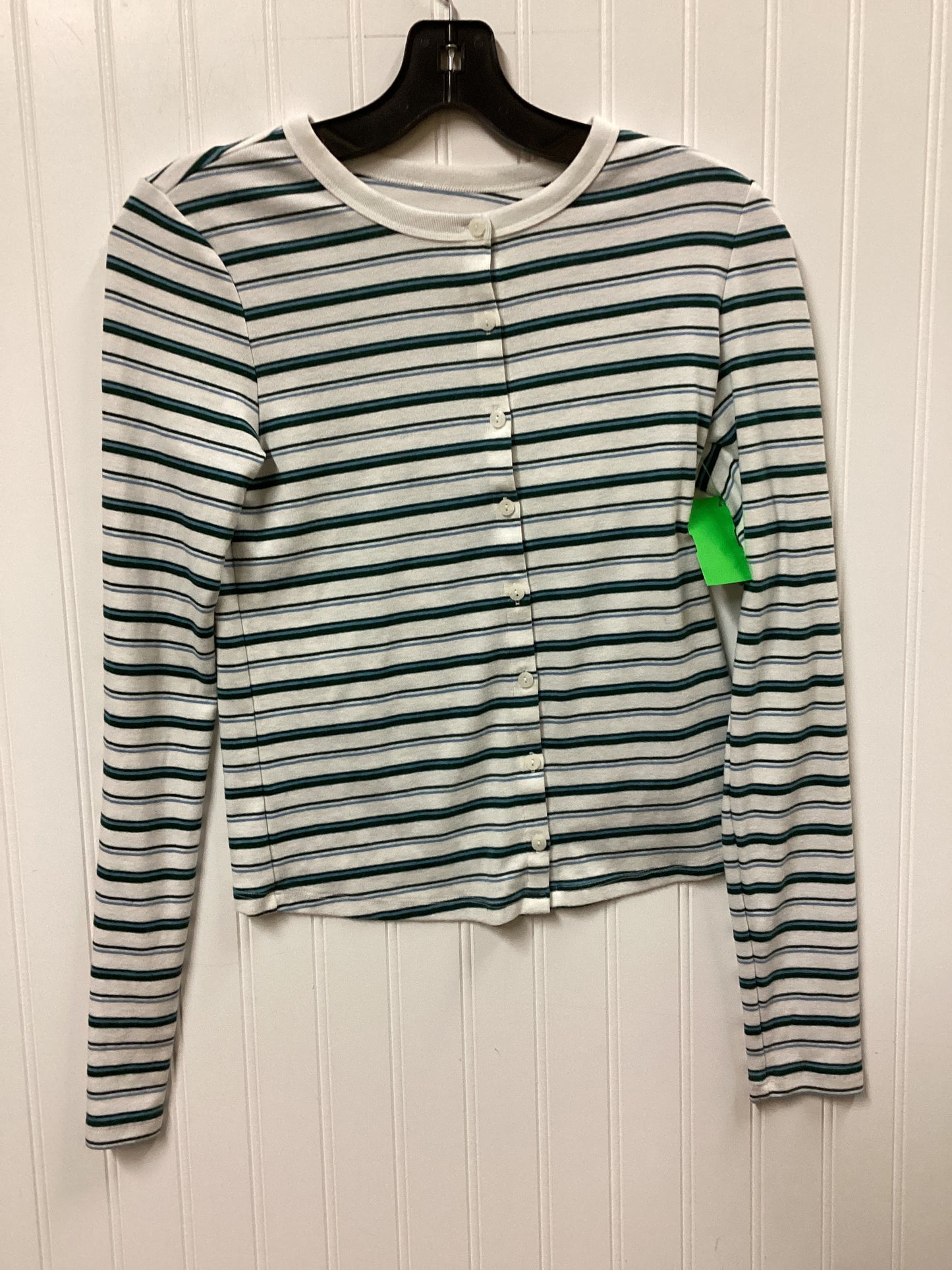 Blouse Ls By American Eagle In Striped Pattern, Size:S