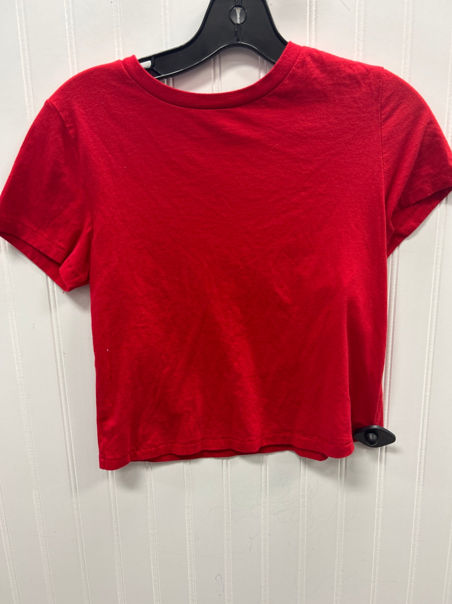 Top Ss Basic By Universal Thread In Red, Size:Xs