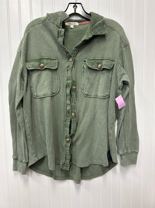 Top Ls By Briggs In Green, Size:L