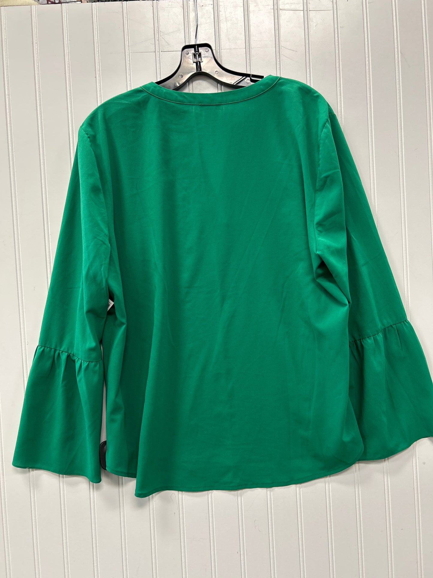Top Ls By J. Crew In Green, Size:Xl