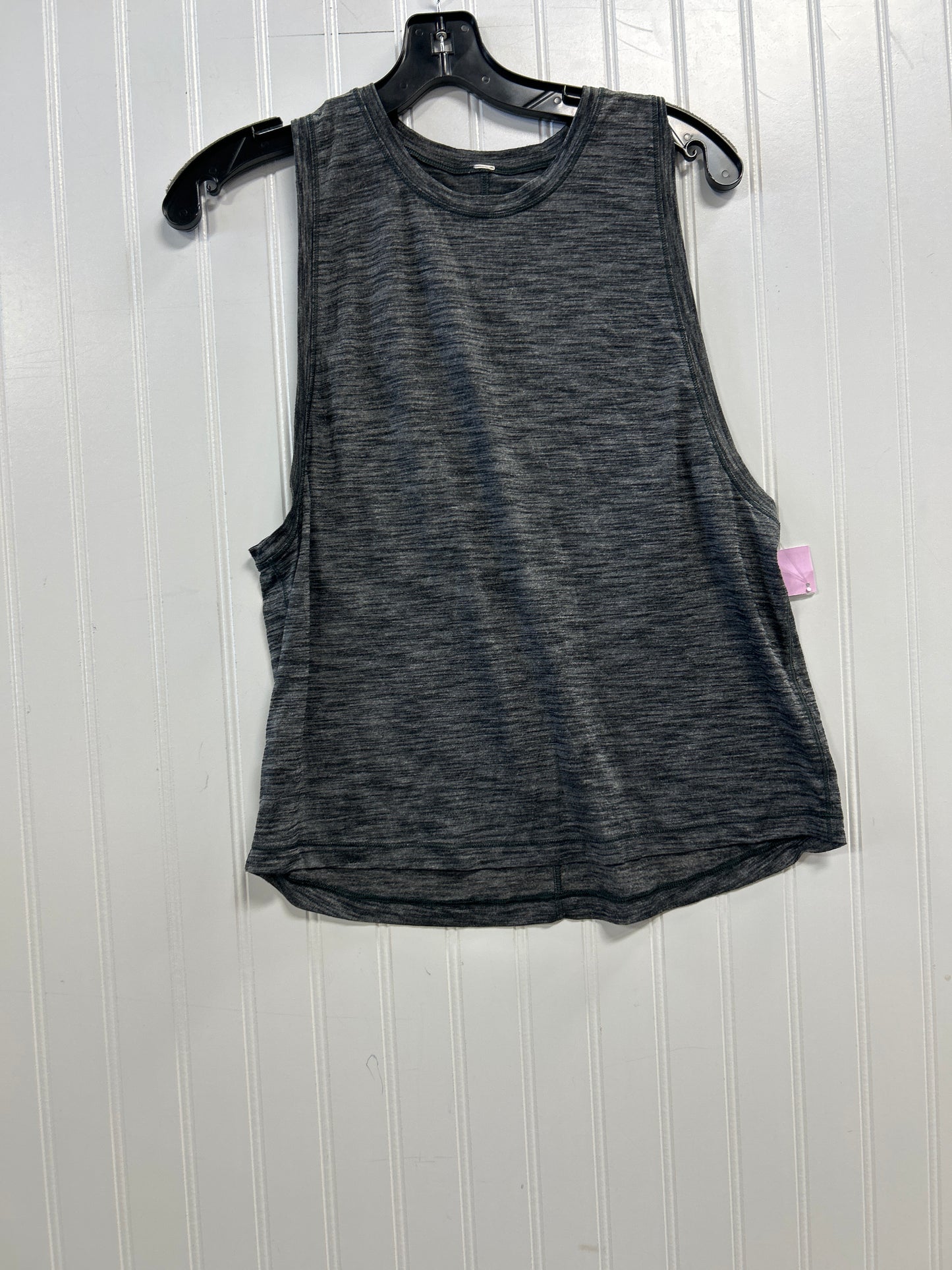Athletic Tank Top By Lululemon In Grey, Size:12