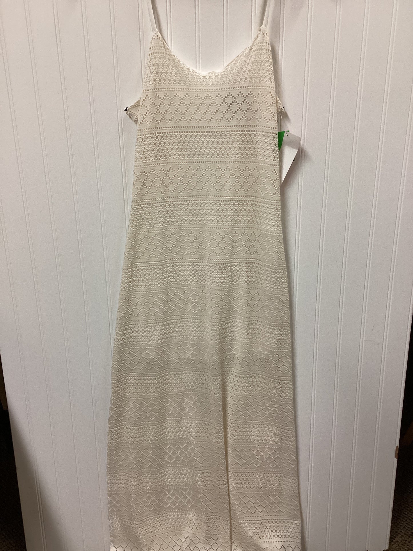 Dress Casual Maxi By Cmc In Cream, Size:M