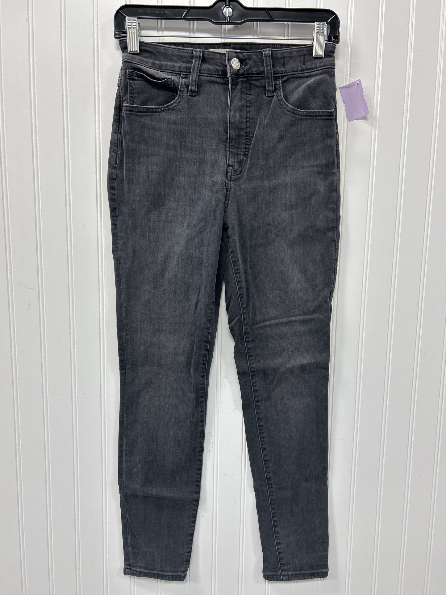 Jeans Skinny By Madewell In Black Denim, Size:6