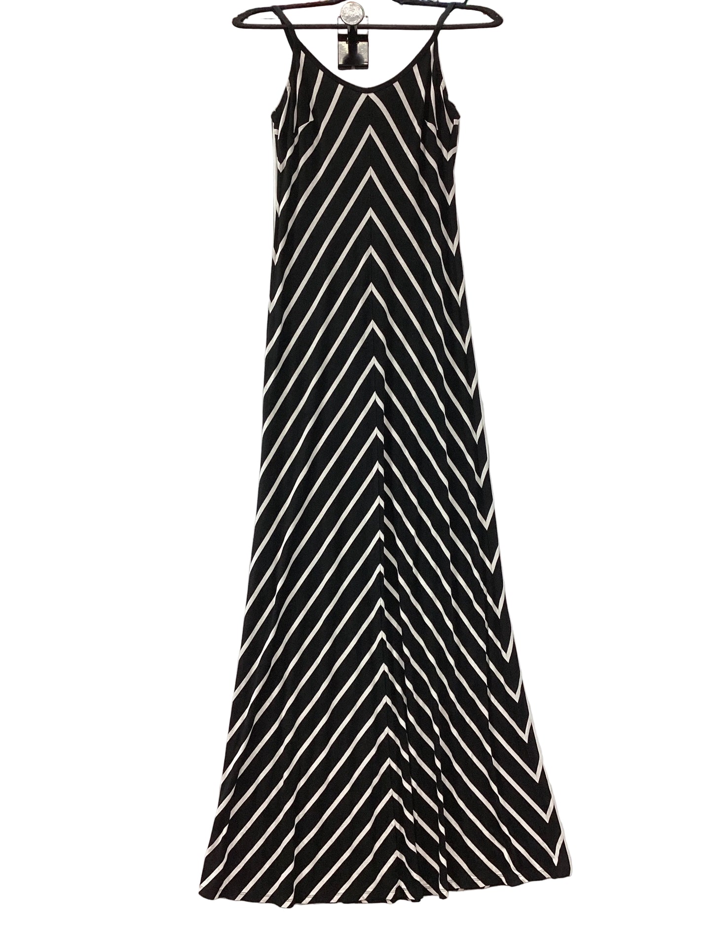 Dress Casual Maxi By Ann Taylor In Black, Size:Xs