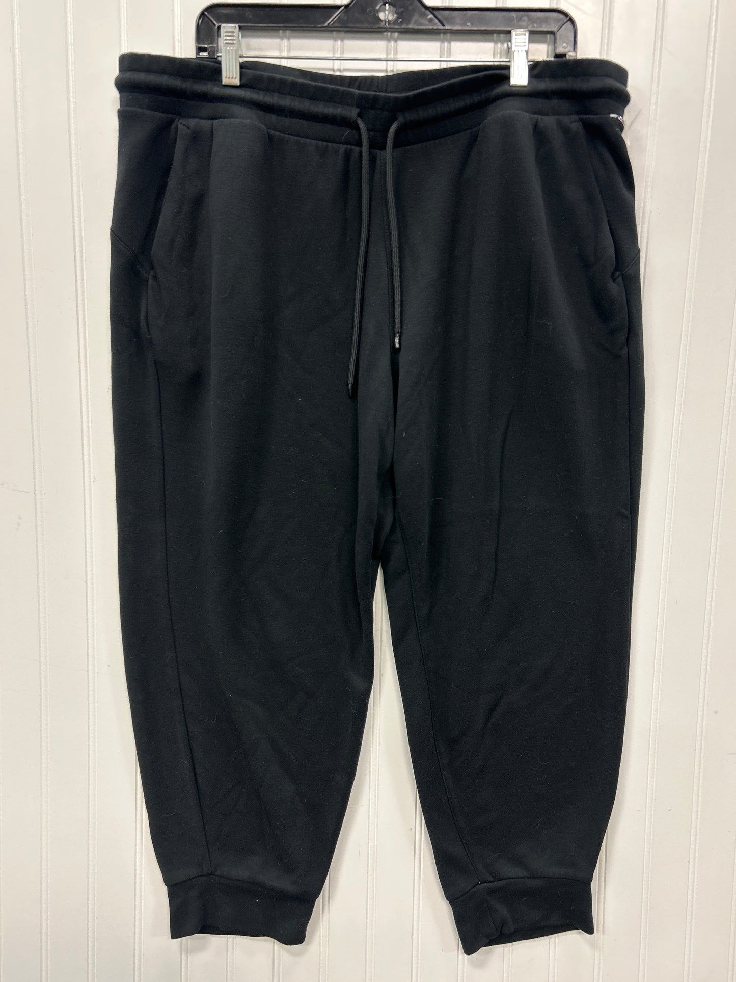 Athletic Pants By Danskin In Black, Size:1X