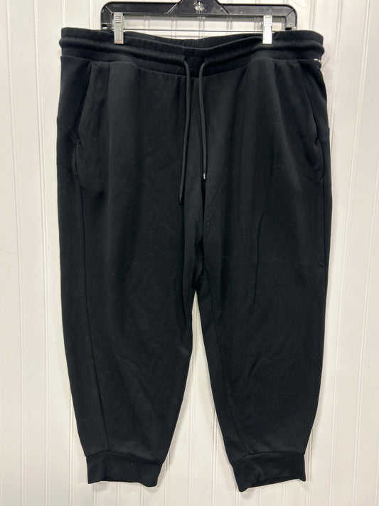 Athletic Pants By Danskin In Black, Size:1X