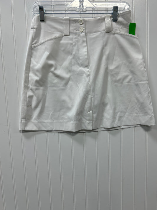 Athletic Skort By Nike In White, Size:4