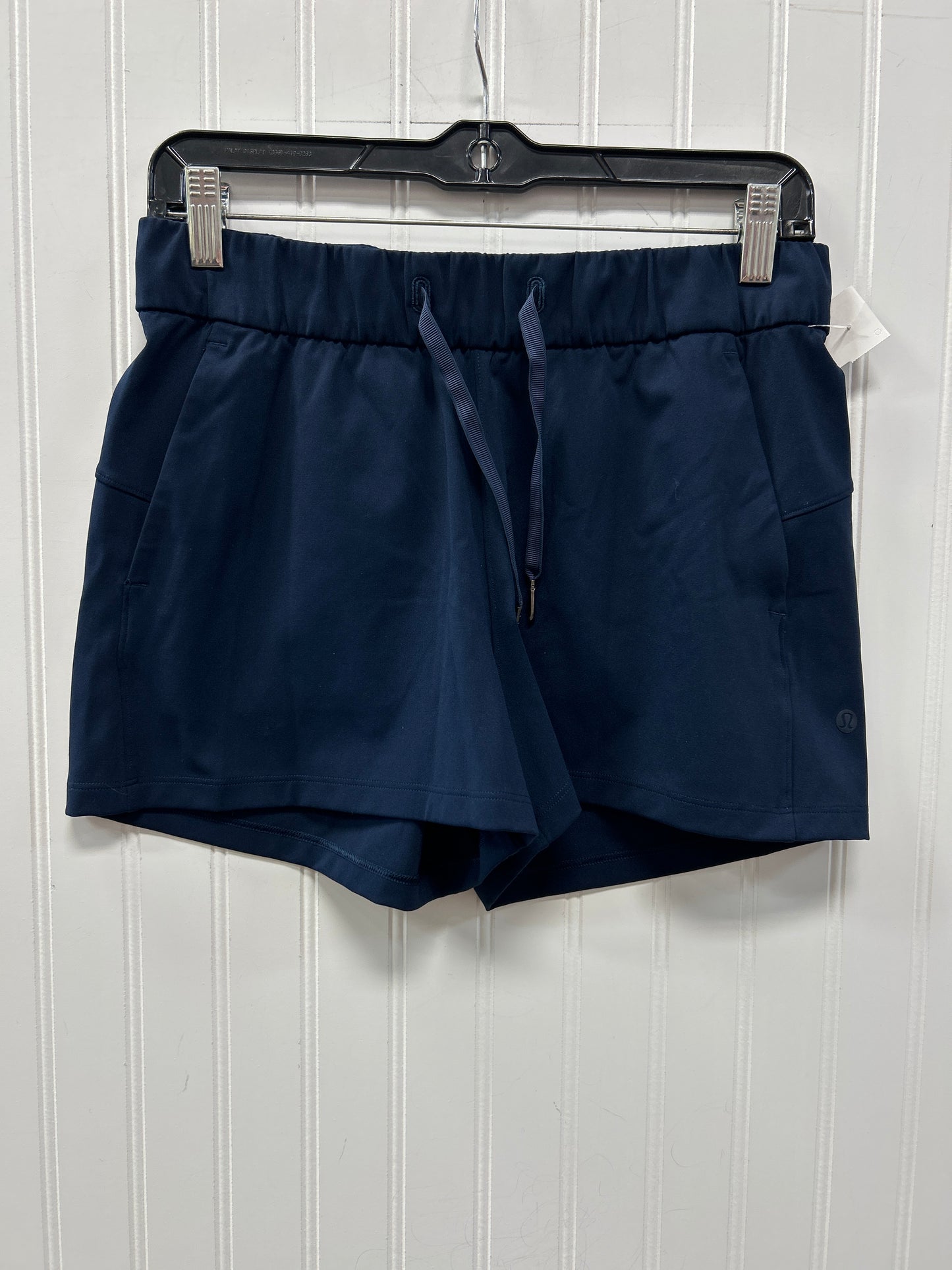 Athletic Shorts By Lululemon In Navy, Size:6
