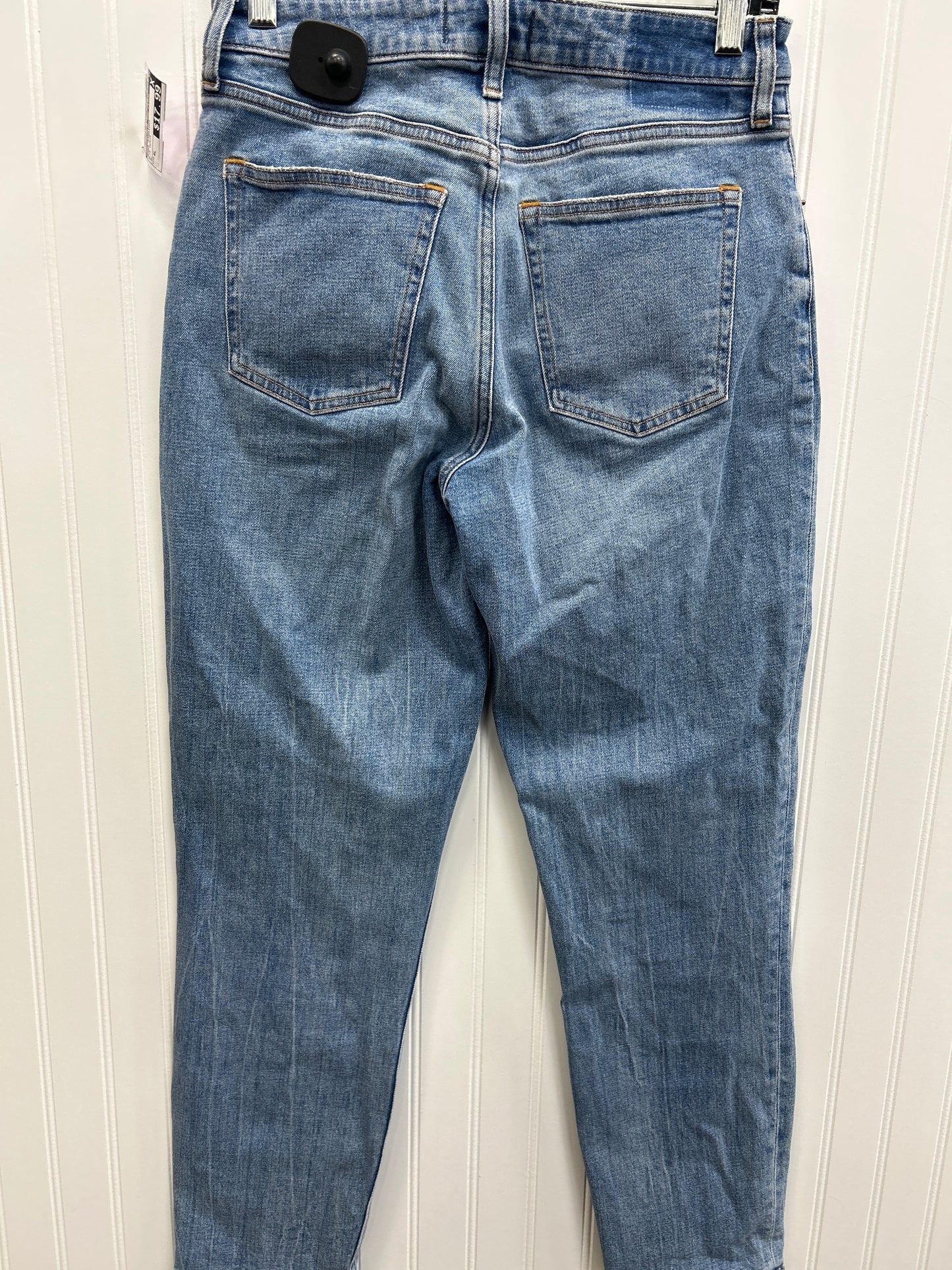 Jeans Straight By Abercrombie And Fitch In Blue Denim, Size:4L