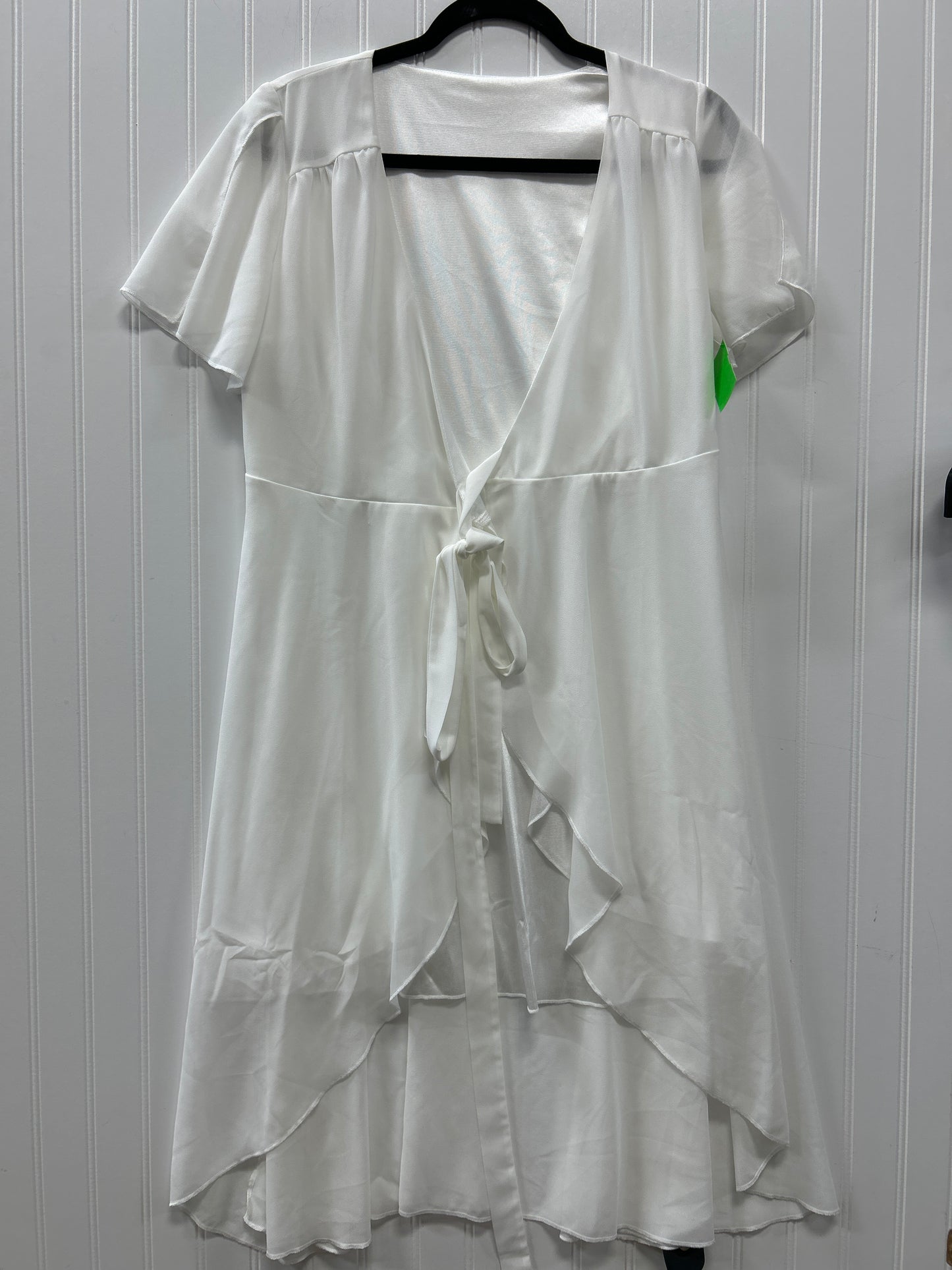 Dress Casual Midi By Cmc In White, Size:S
