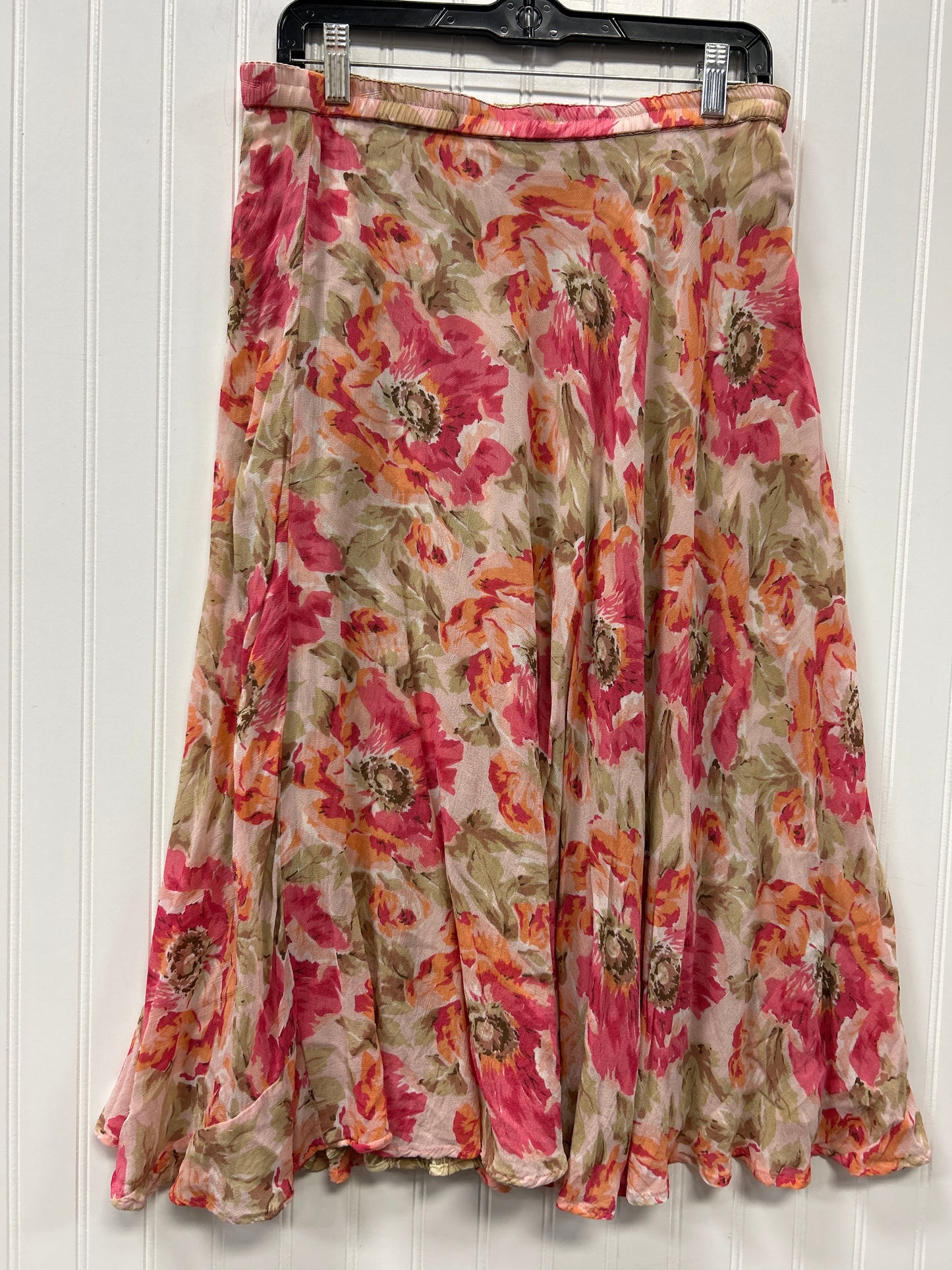Skirt Maxi By Cmc In Floral Print, Size:Xl