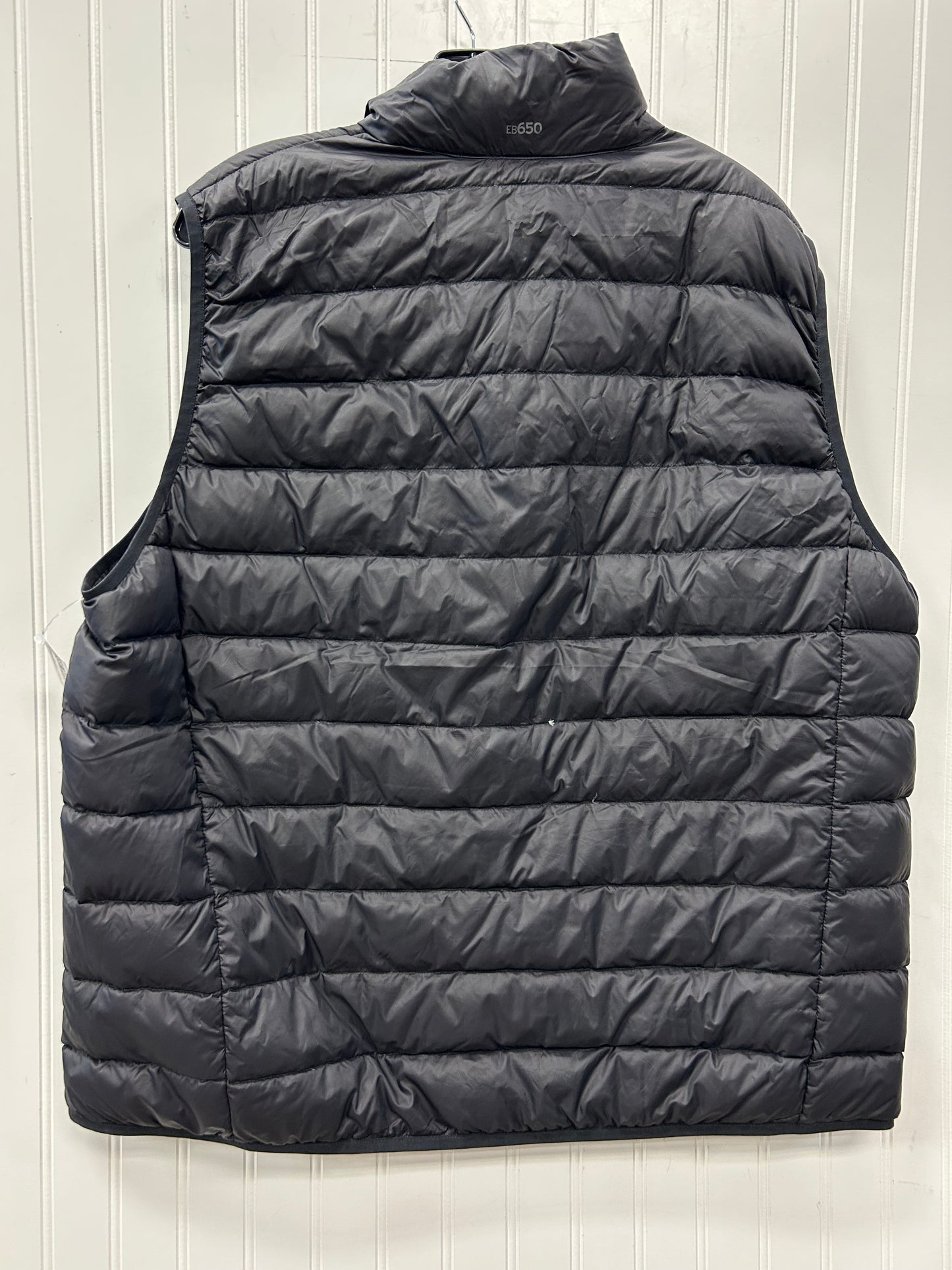Vest Puffer & Quilted By Eddie Bauer In Blue, Size:2X