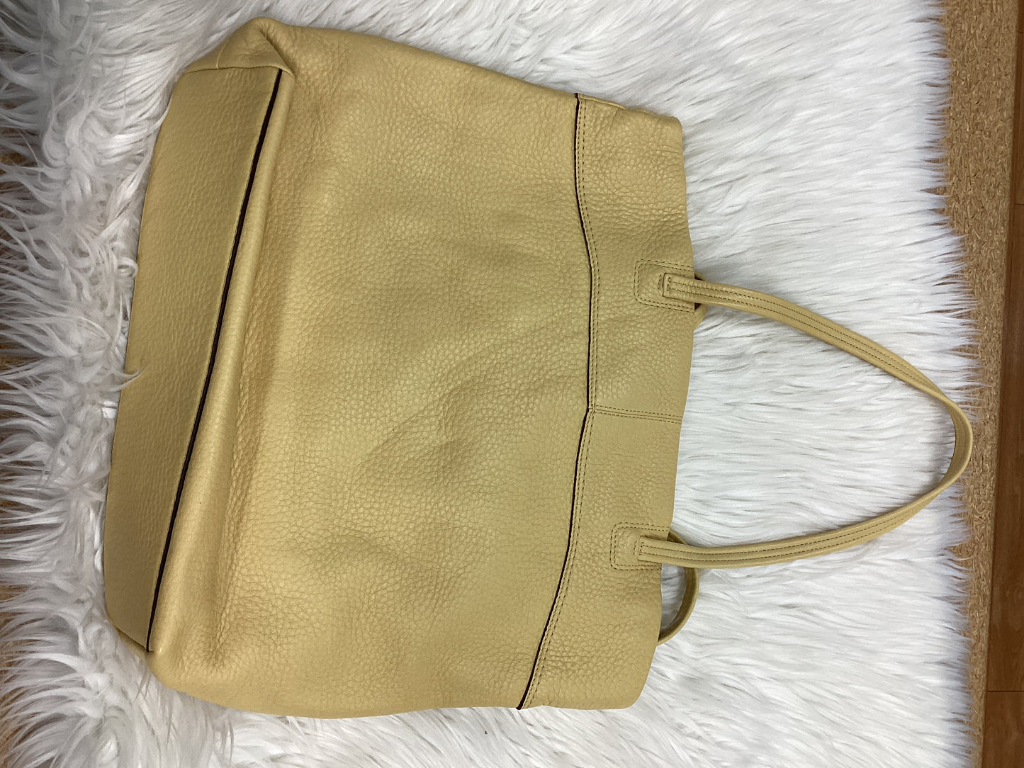 Tote Designer By Coach In Yellow, Size:Medium