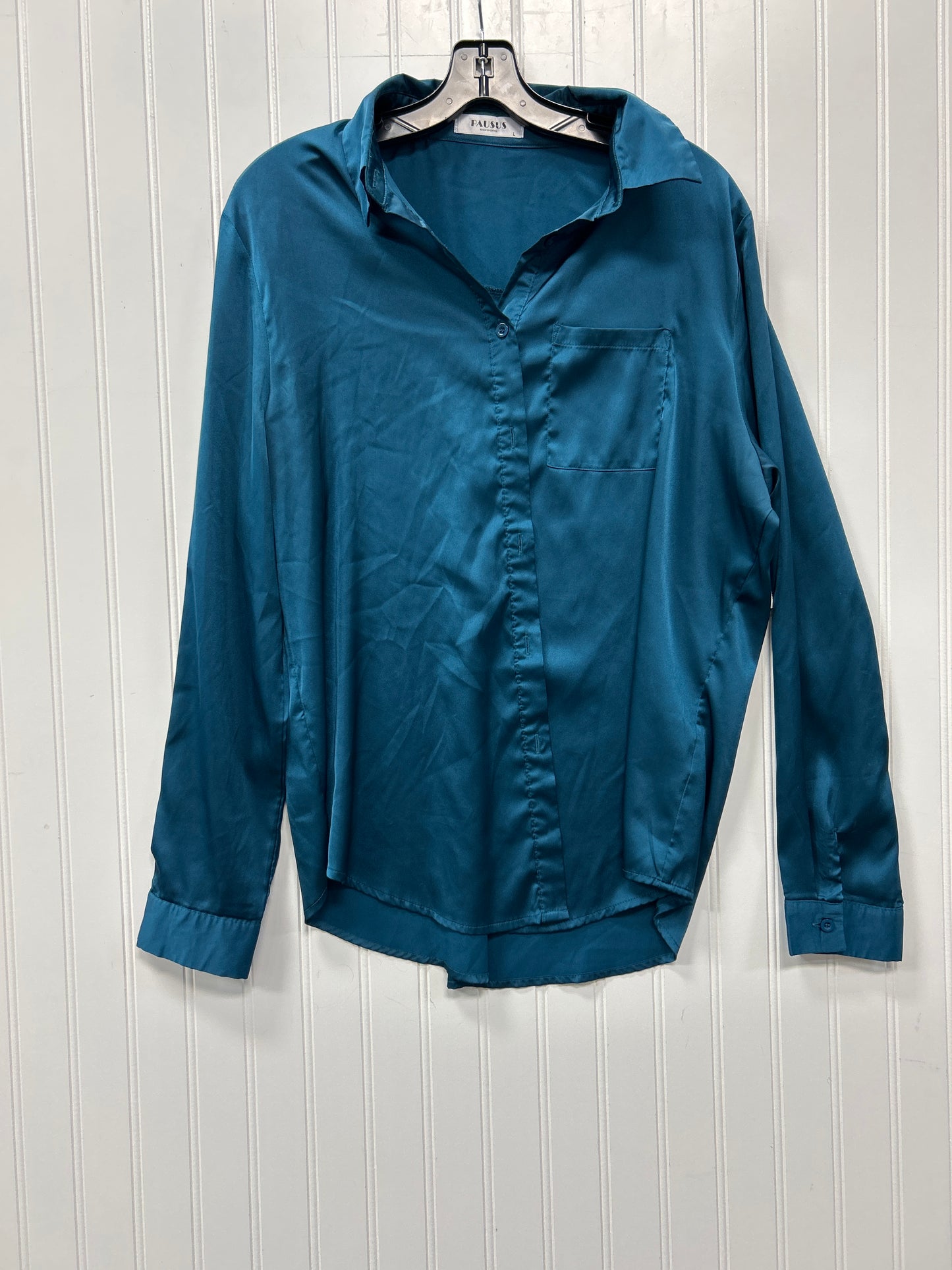 Top Ls By Cmc In Aqua, Size:L