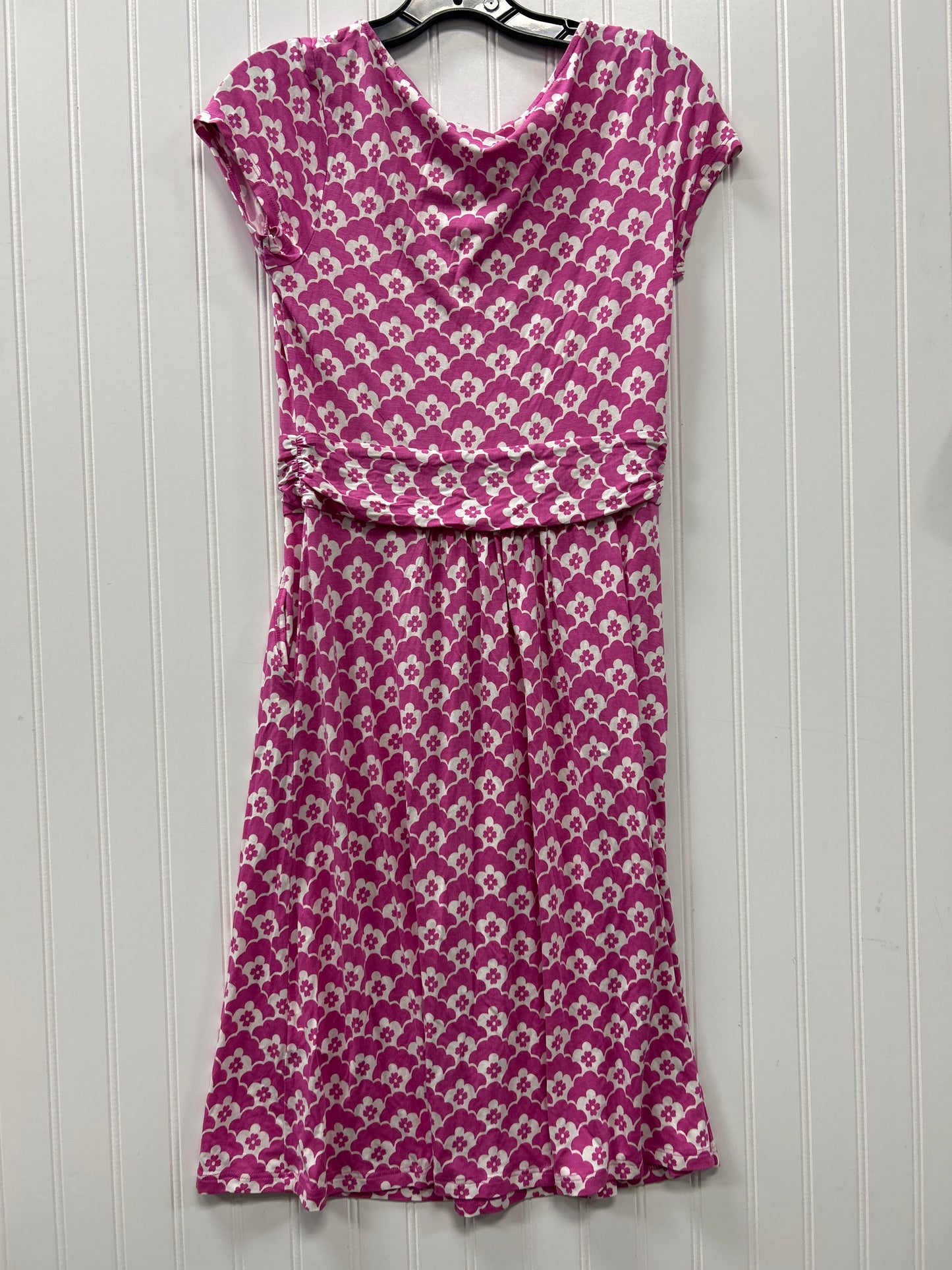 Dress Casual Midi By Boden In Pink, Size:S