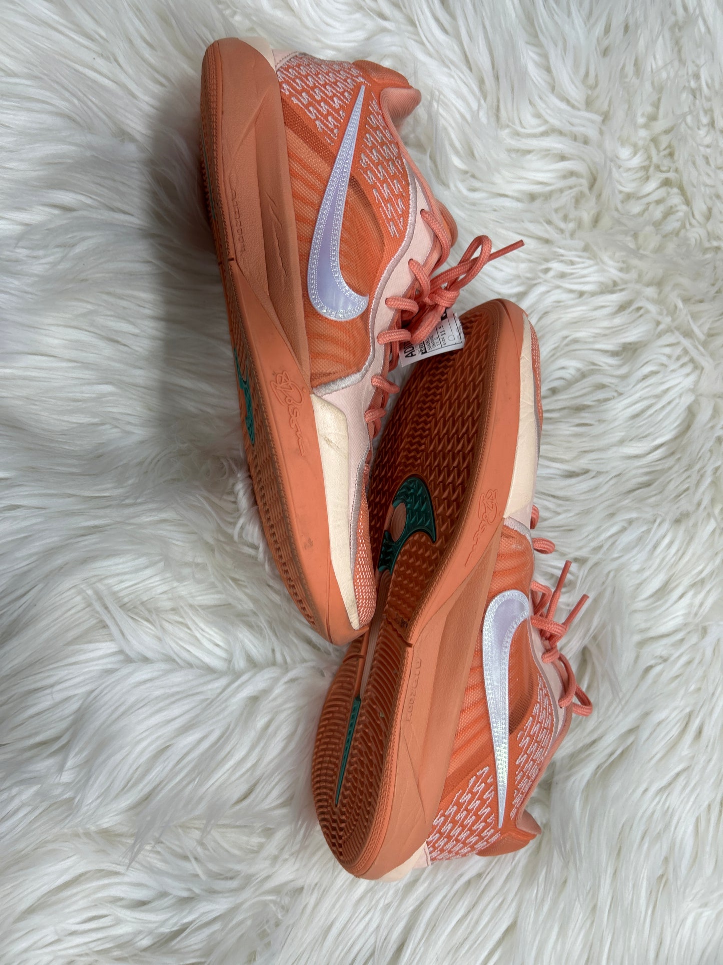 Shoes Athletic By Nike In Orange, Size:11.5