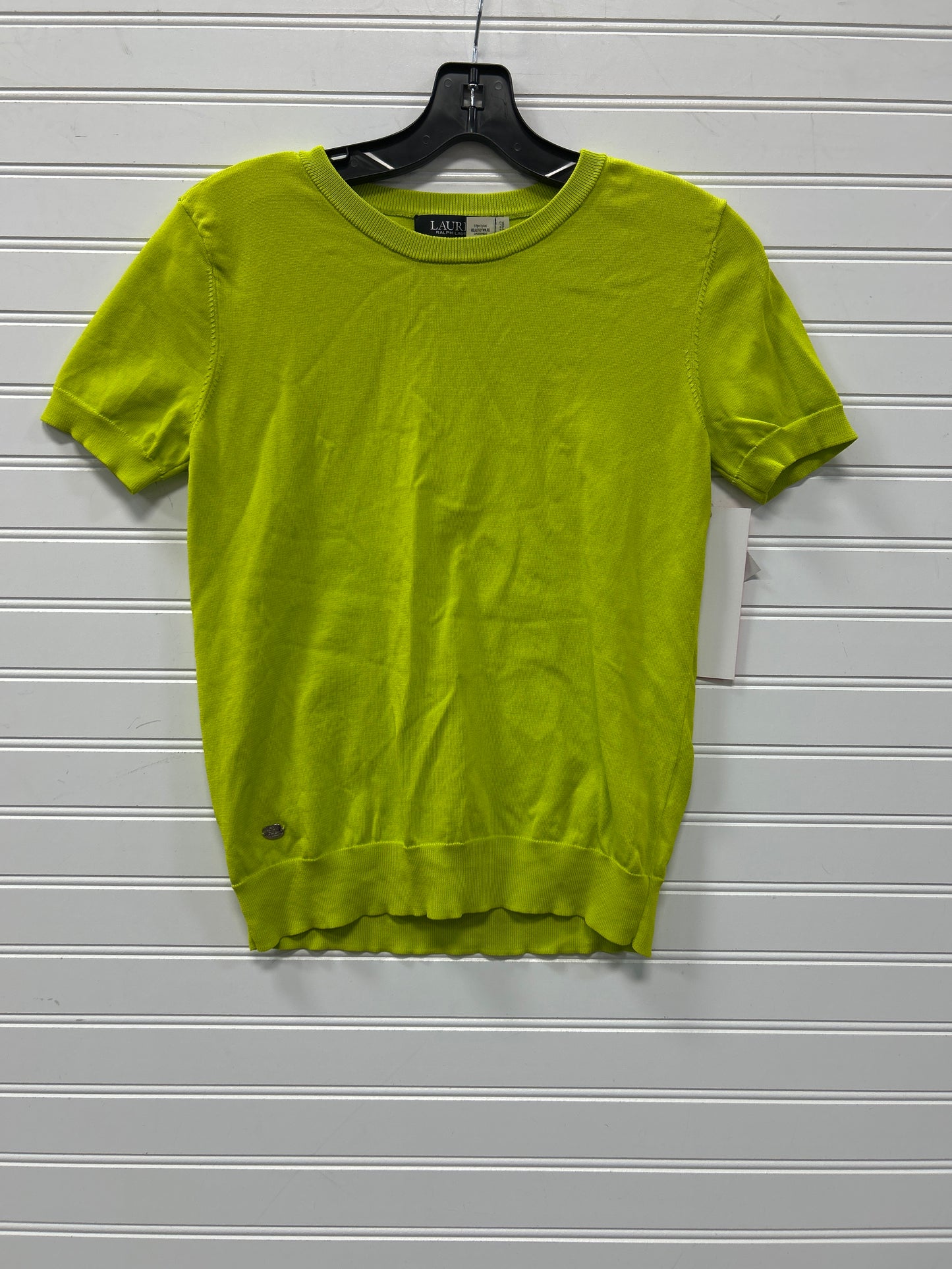 Top Ss By Lauren By Ralph Lauren In Green, Size:Xs