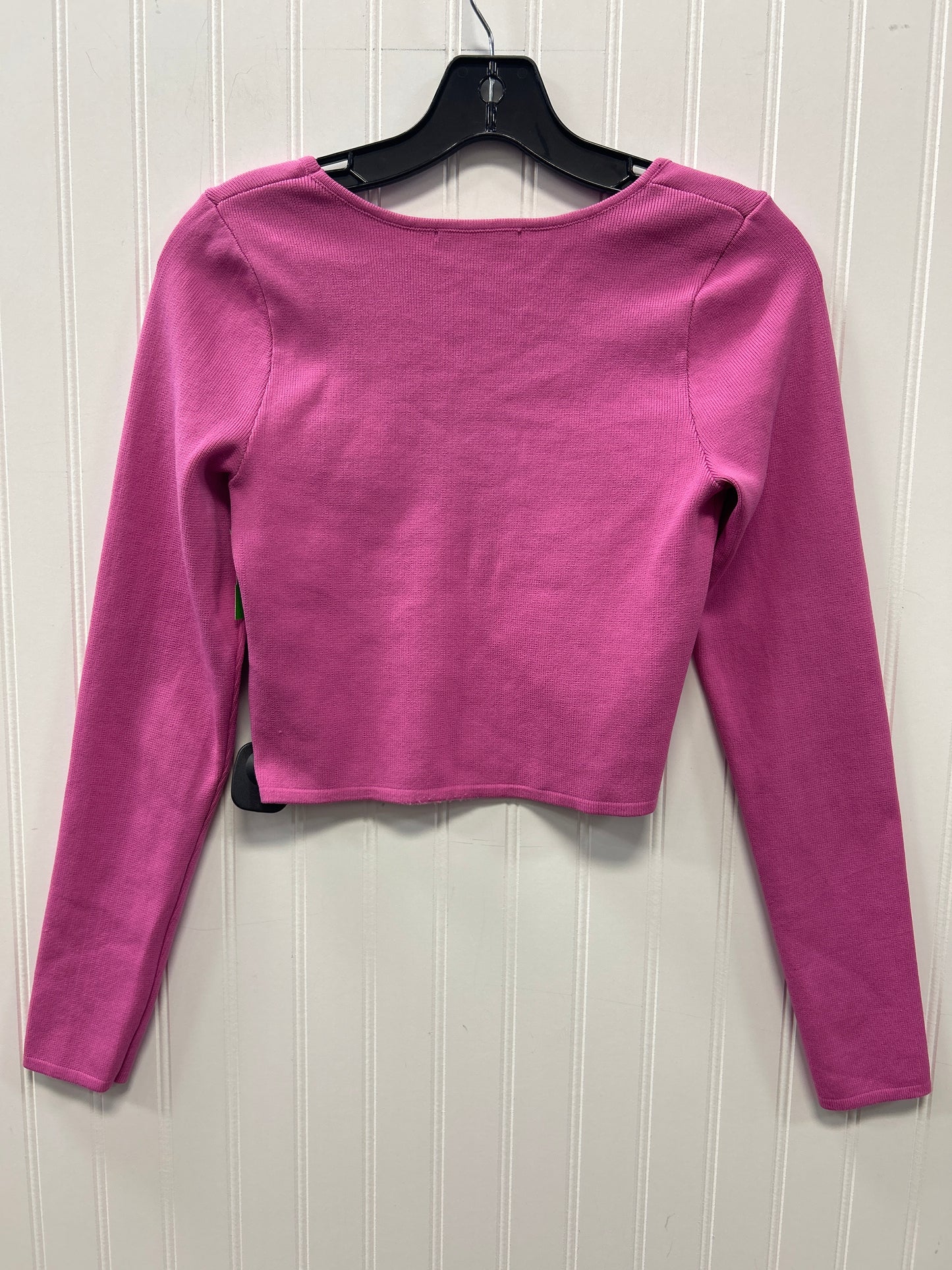 Top Ls By Happily Grey In Pink, Size:M