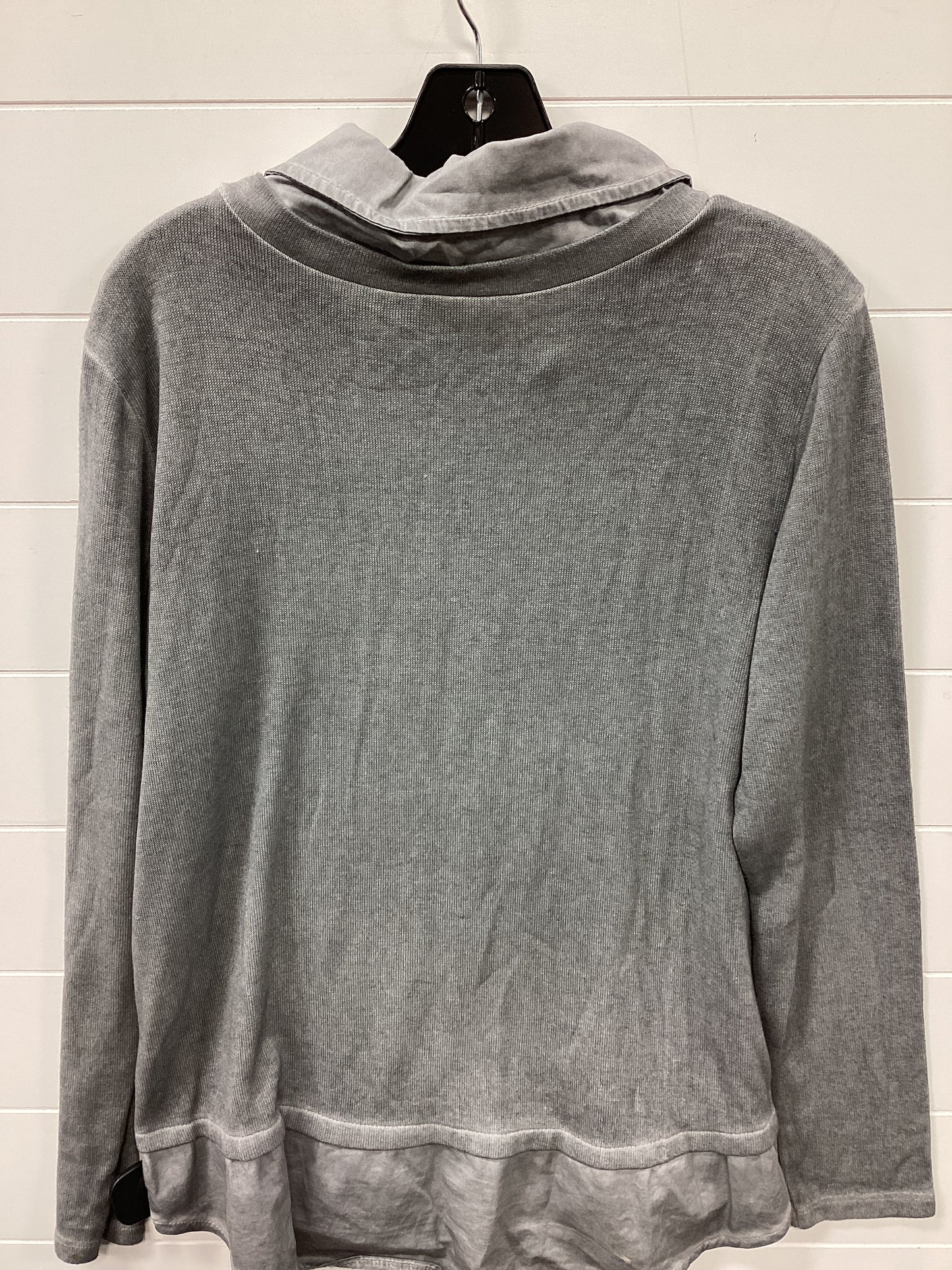 Top Ls By Tempo Paris In Grey, Size:Xl