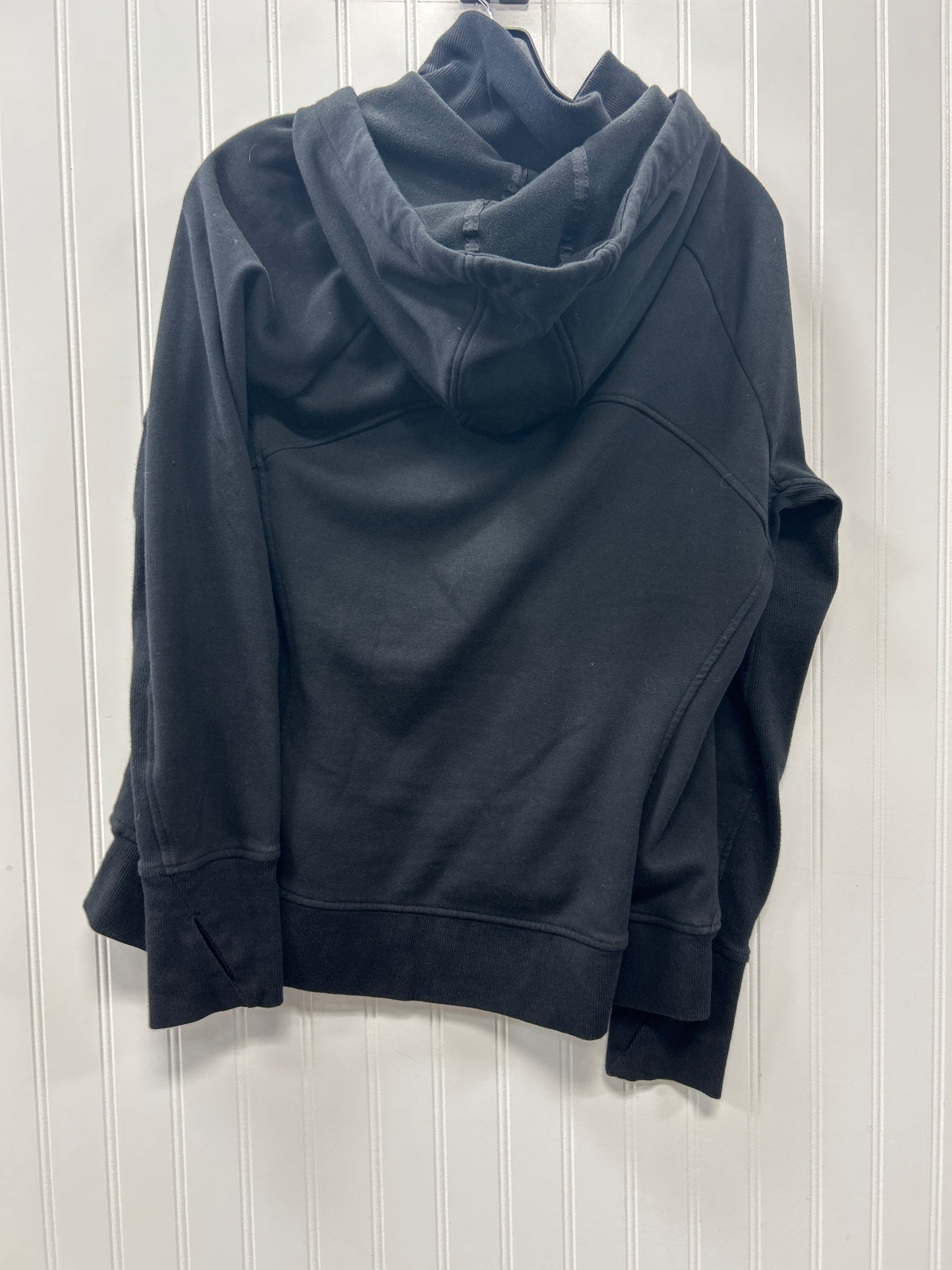 Athletic Jacket By Athleta In Black, Size:L