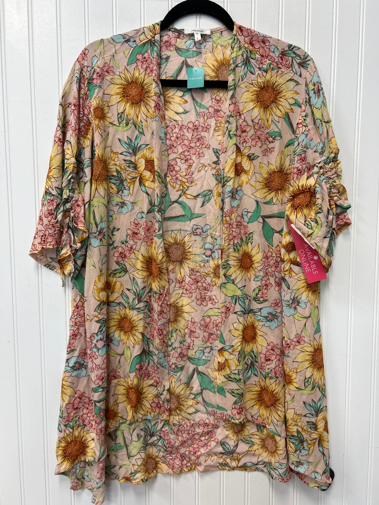 Kimono By Maurices In Pink, Size:L